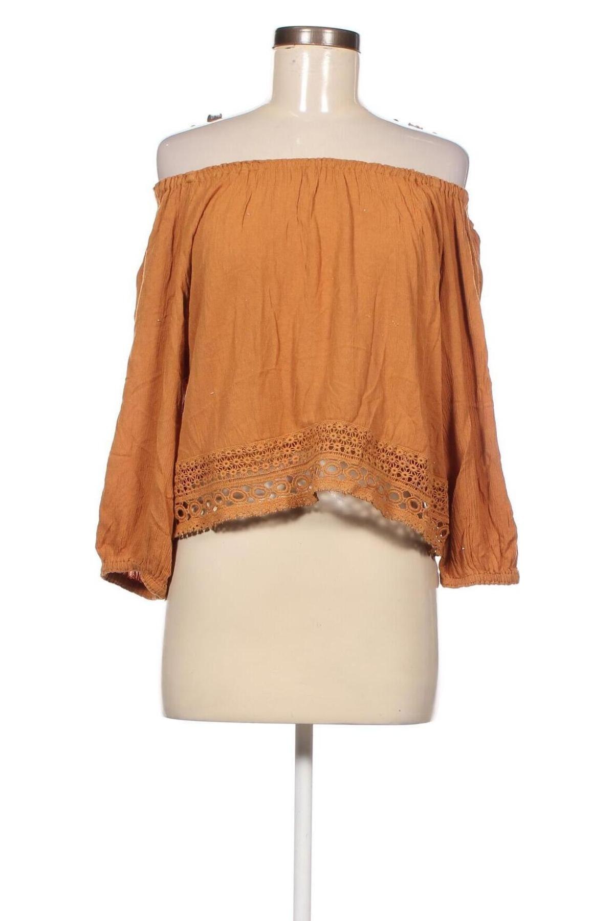 Damen Shirt Tally Weijl, Größe L, Farbe Braun, Preis € 2,98