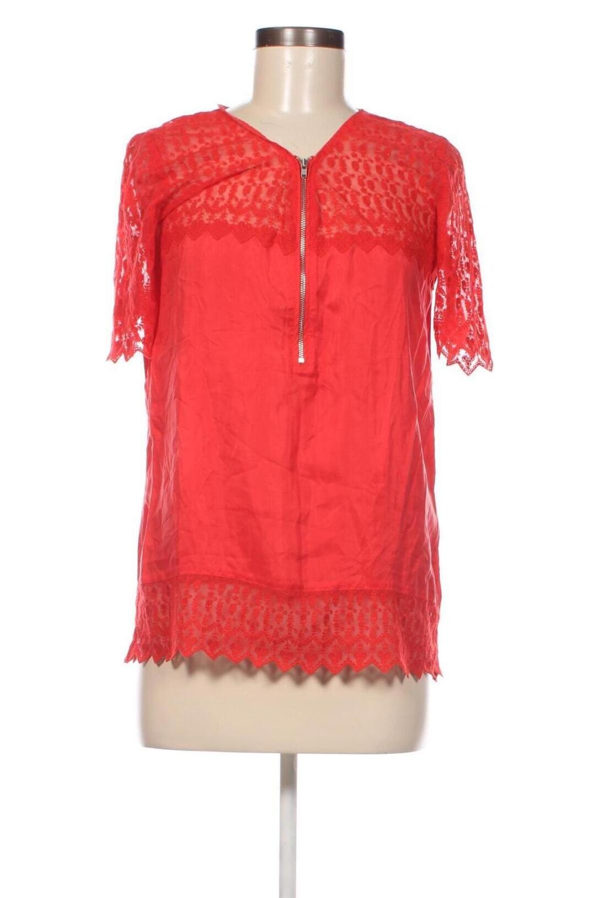 Γυναικεία μπλούζα The Kooples, Μέγεθος S, Χρώμα Κόκκινο, Τιμή 16,33 €