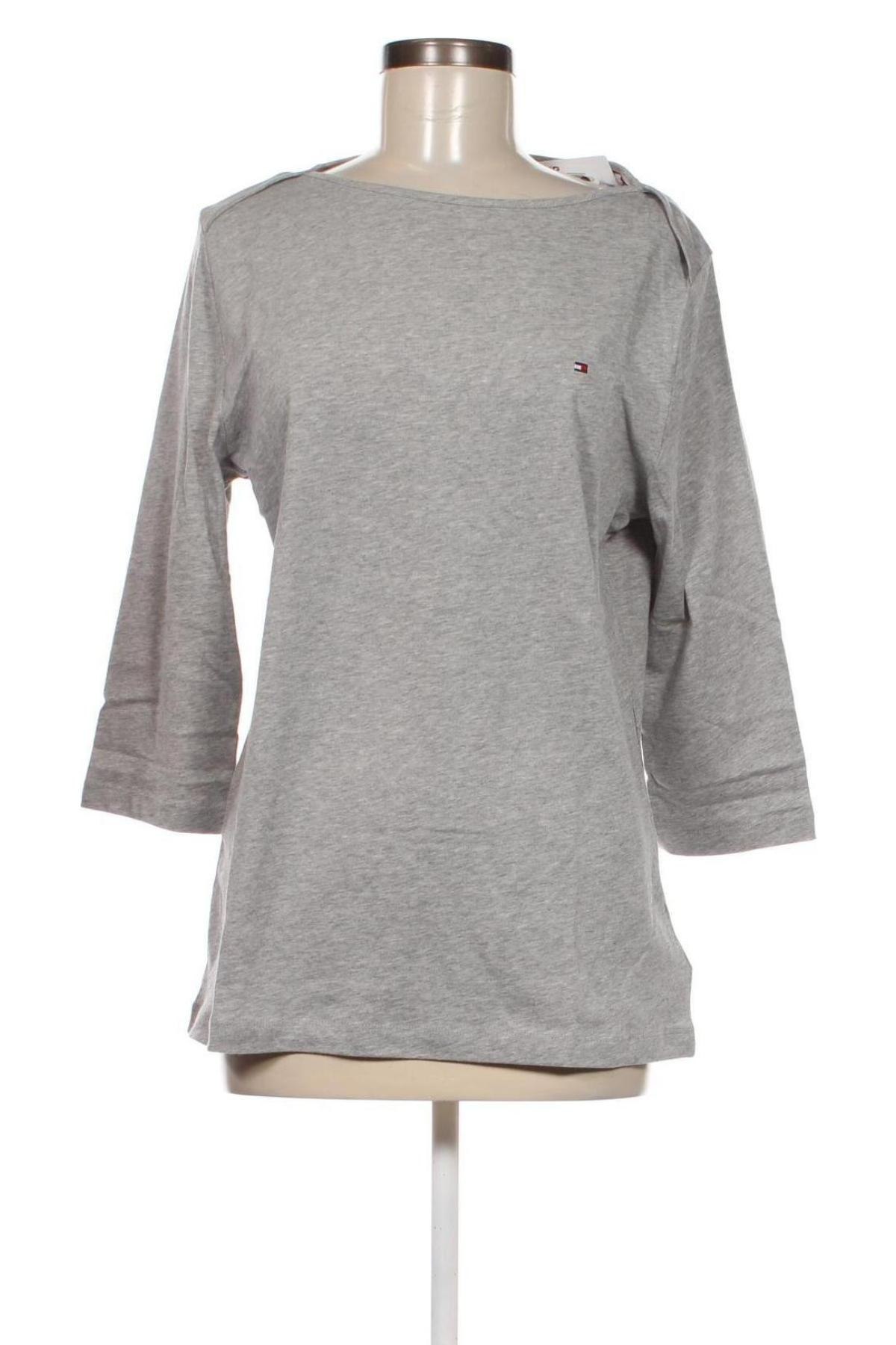 Damen Shirt Tommy Hilfiger, Größe XXL, Farbe Grau, Preis 46,39 €