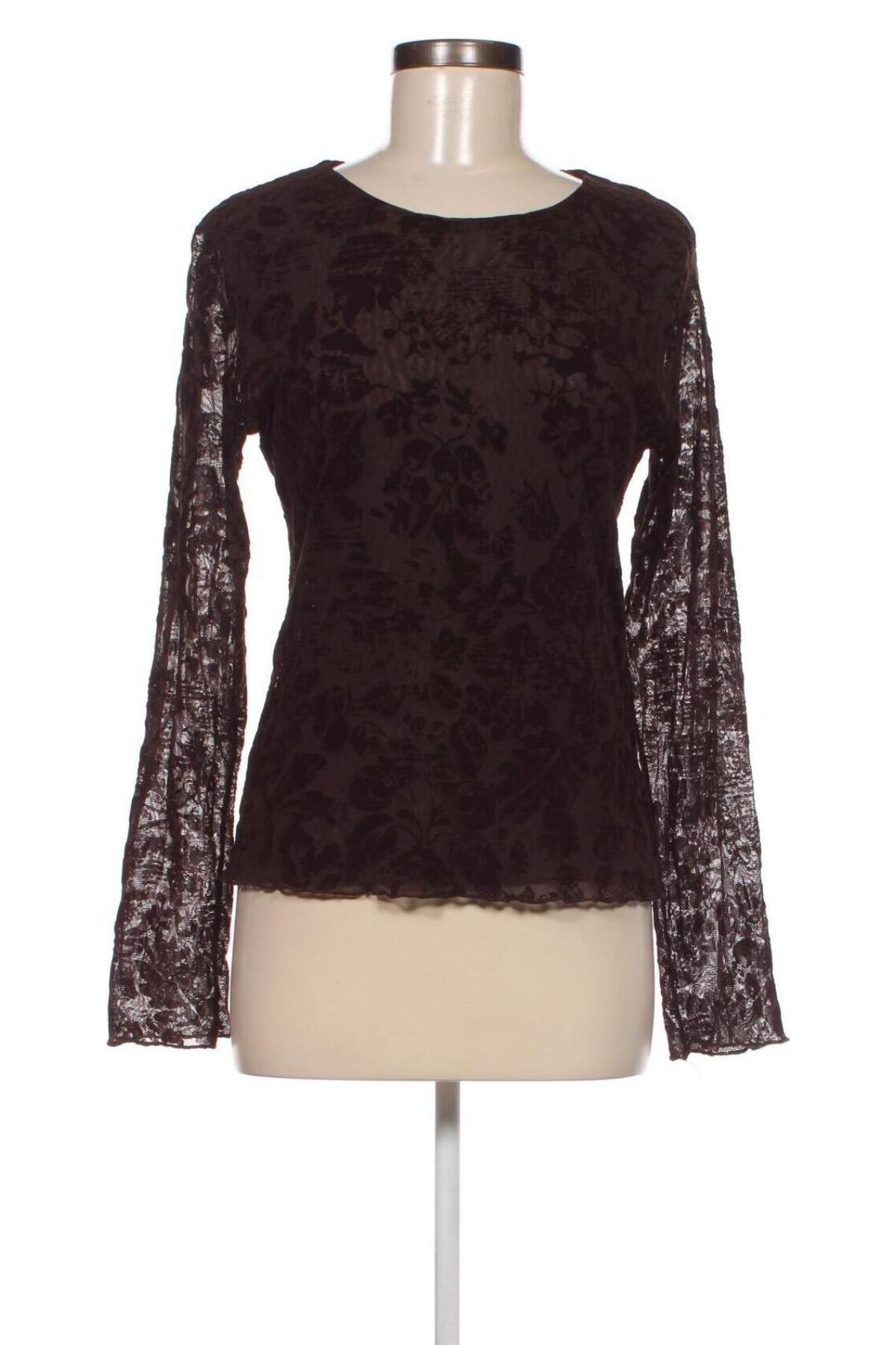 Дамска блуза Vianni, Размер S, Цвят Кафяв, Цена 7,80 лв.