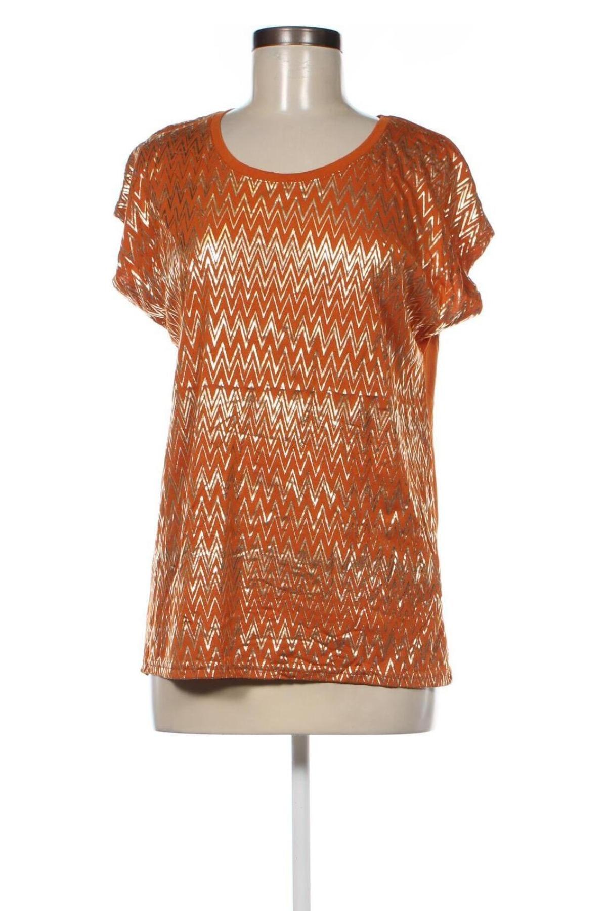 Γυναικεία μπλούζα Zabaione, Μέγεθος M, Χρώμα Πορτοκαλί, Τιμή 4,82 €