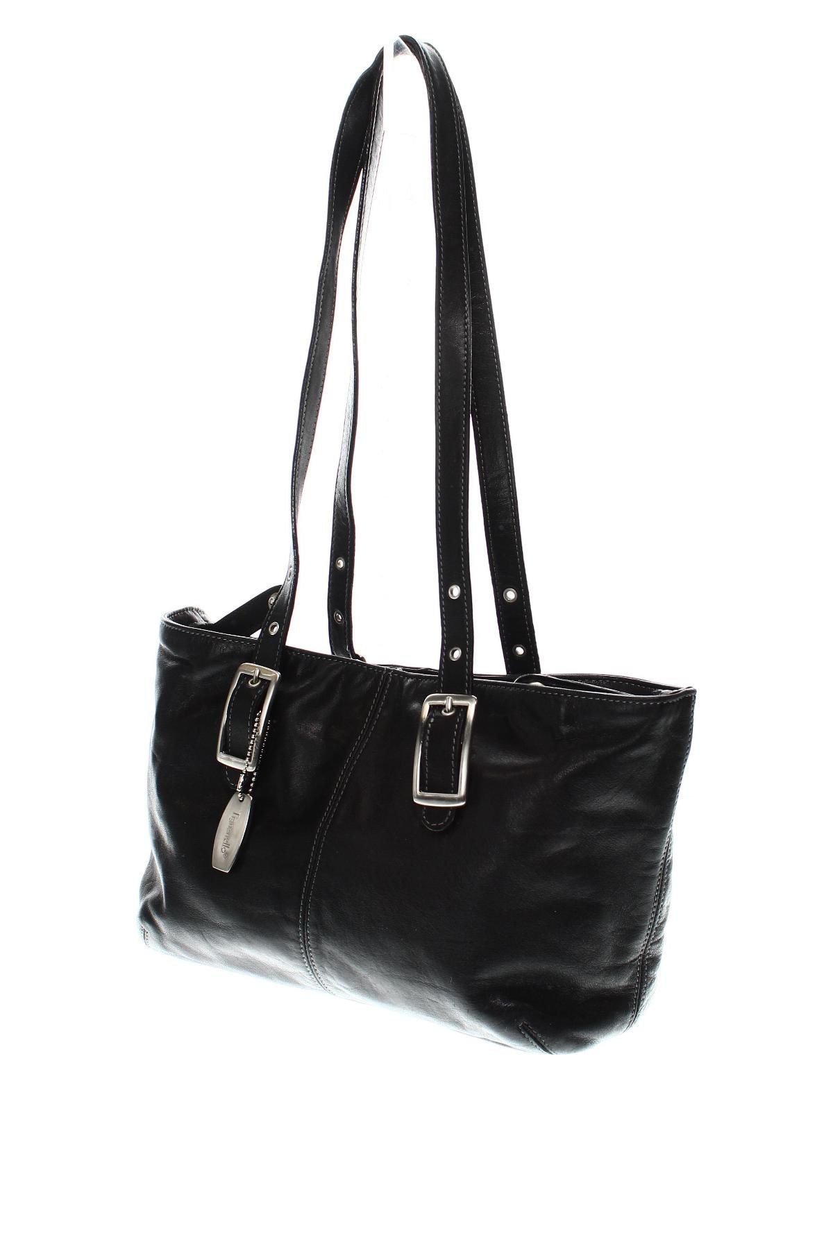 Дамска чанта Tignanello, Цвят Черен, Цена 93,96 лв.