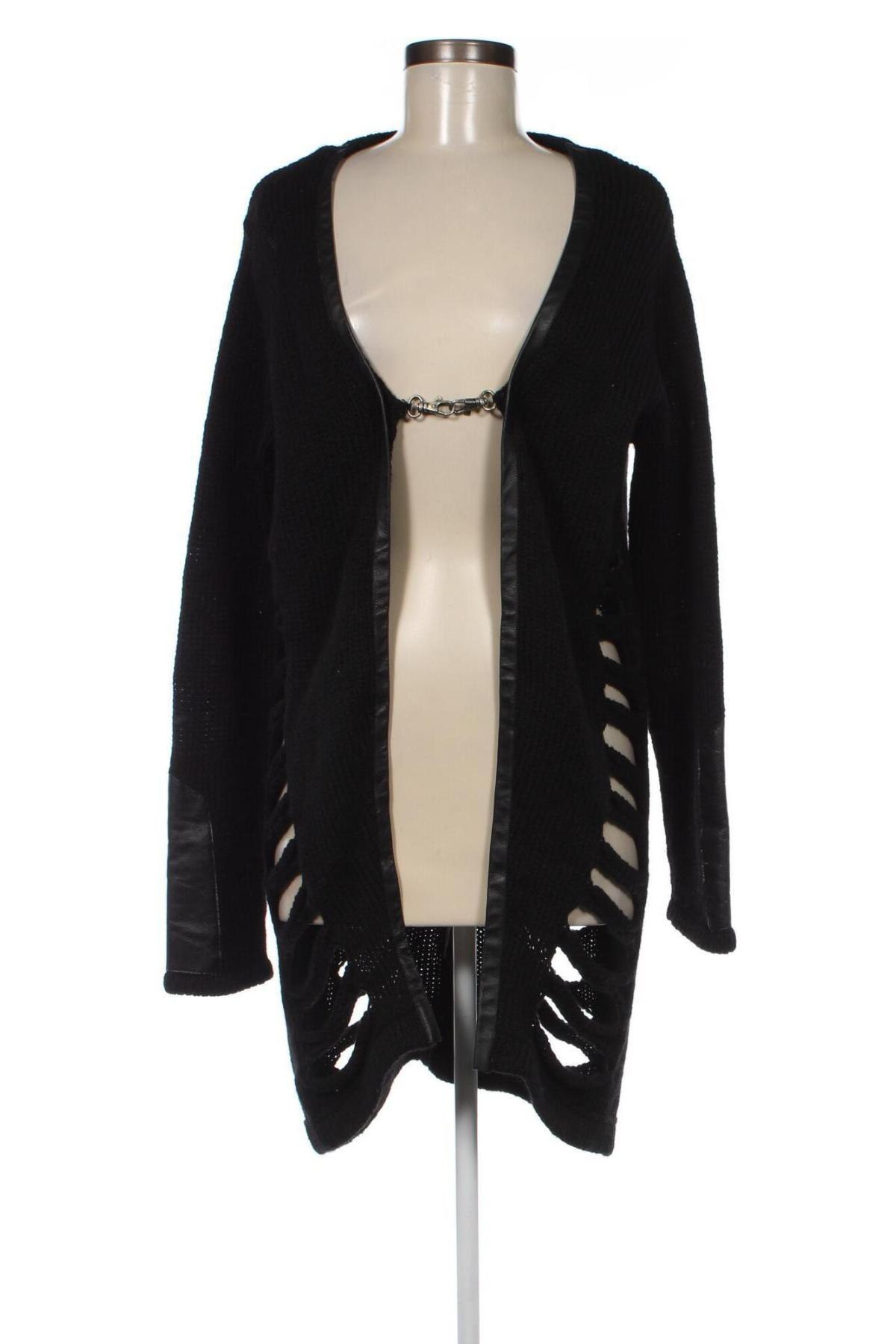 Cardigan de damă, Mărime M, Culoare Negru, Preț 95,39 Lei