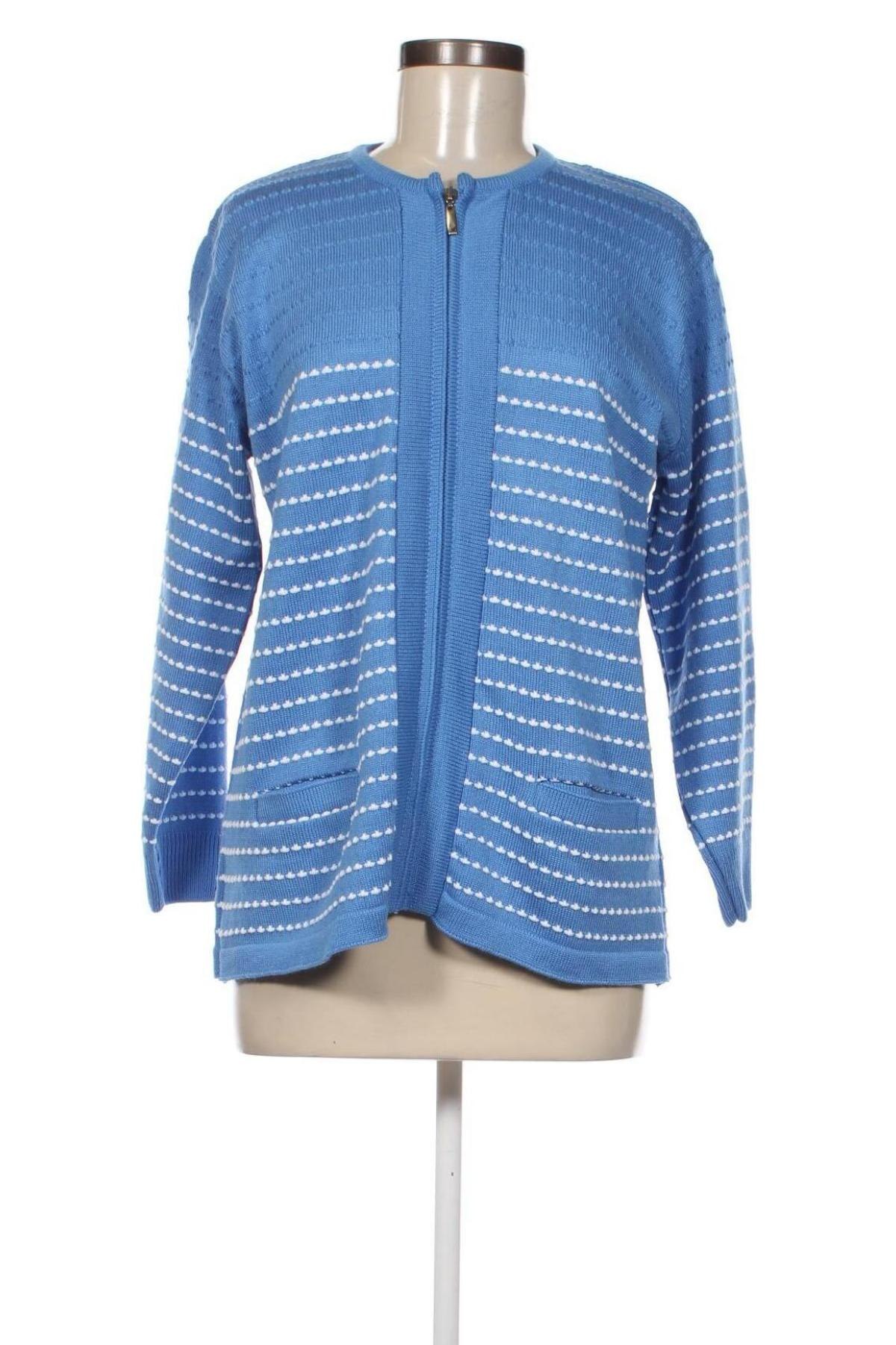 Damen Strickjacke, Größe L, Farbe Blau, Preis 7,06 €