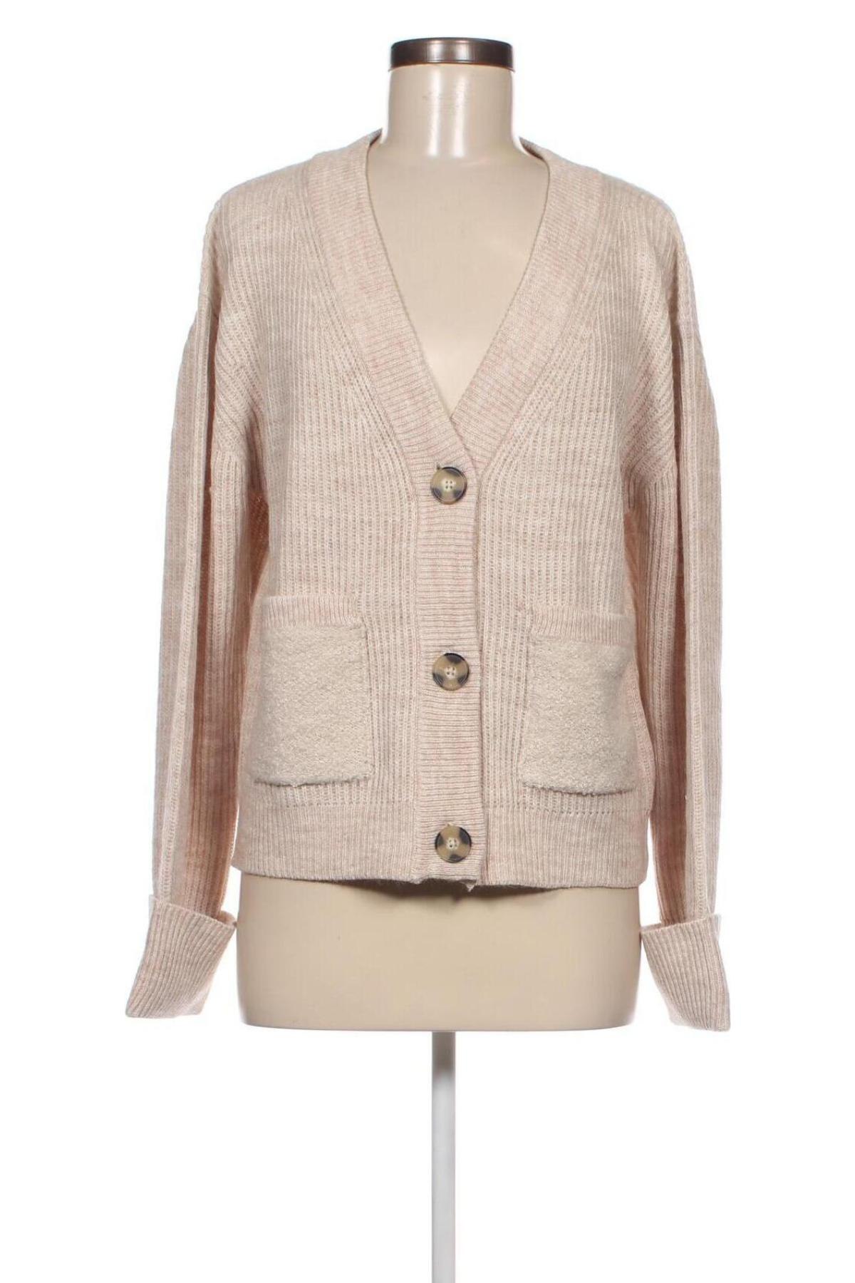 Damen Strickjacke Laura Torelli, Größe S, Farbe Beige, Preis € 7,06