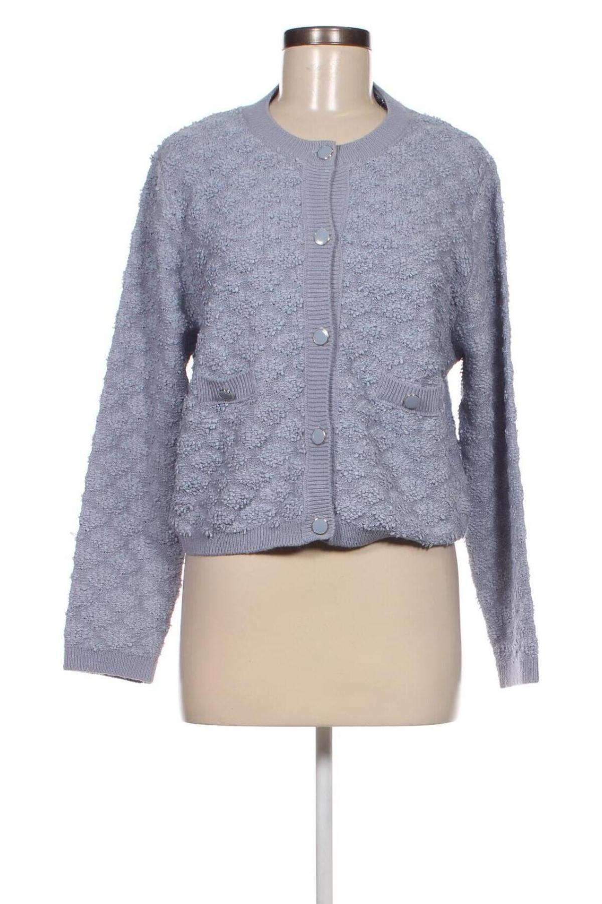 Cardigan de damă Mango, Mărime XXL, Culoare Albastru, Preț 65,79 Lei