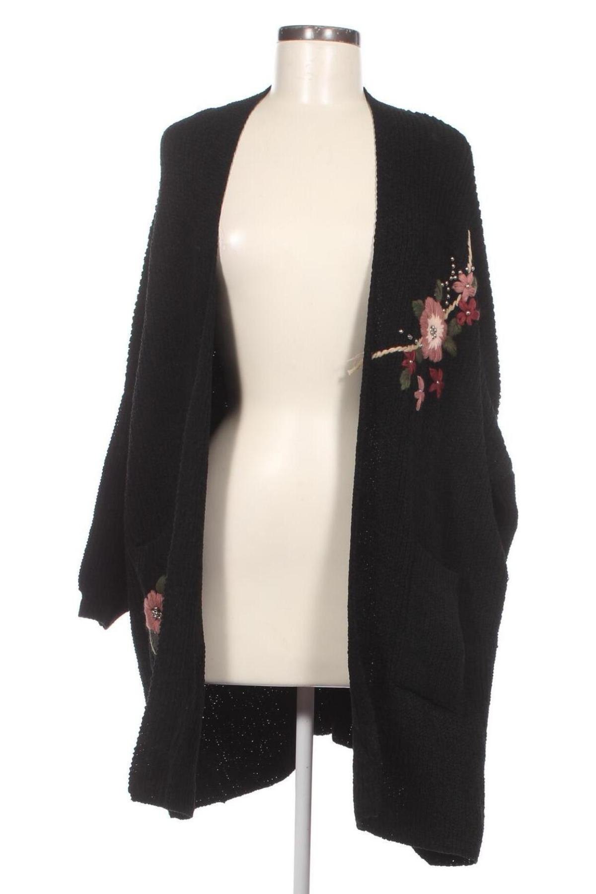 Cardigan de damă Smash, Mărime M, Culoare Negru, Preț 34,80 Lei