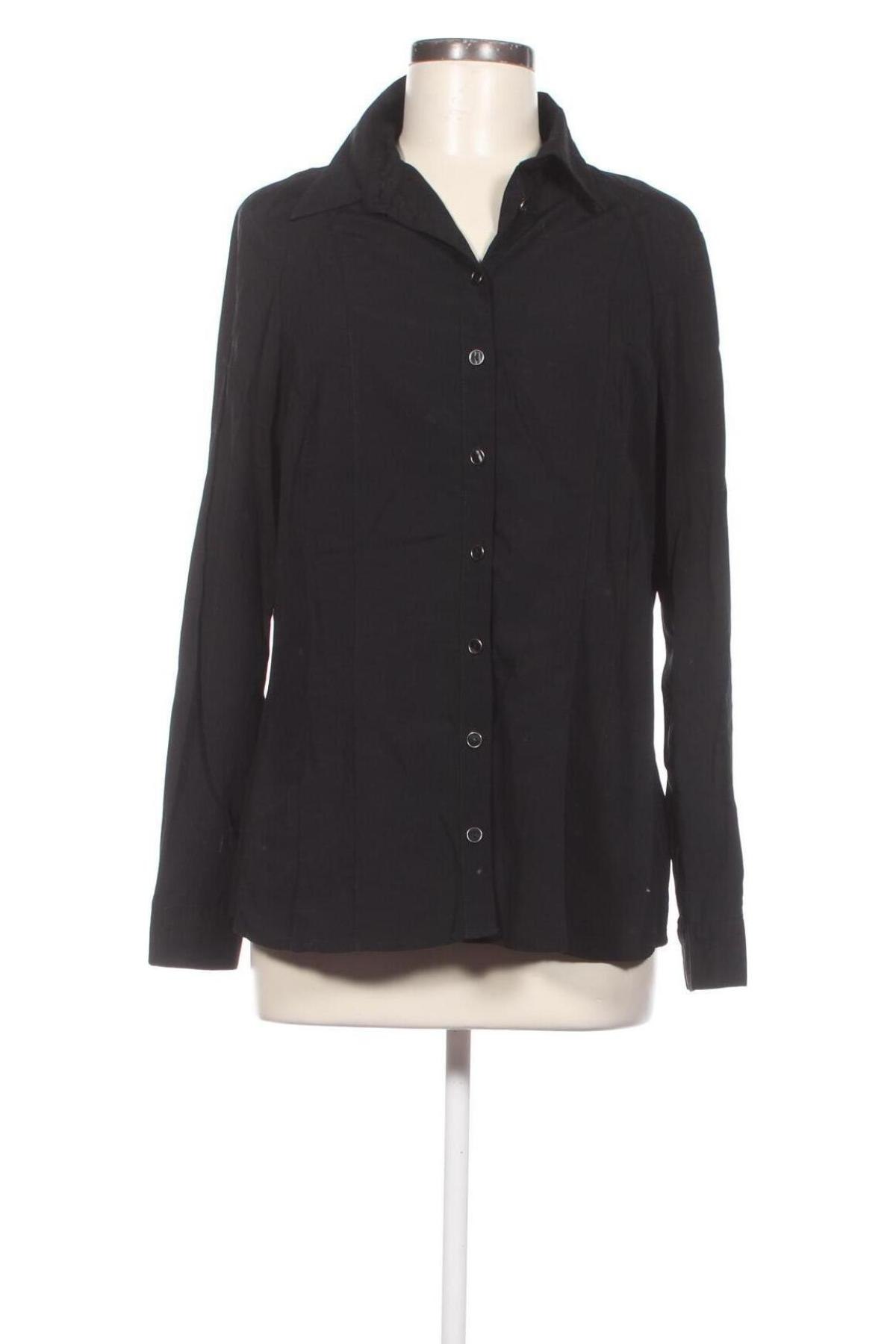 Γυναικείο πουκάμισο Canda, Μέγεθος M, Χρώμα Μαύρο, Τιμή 12,83 €