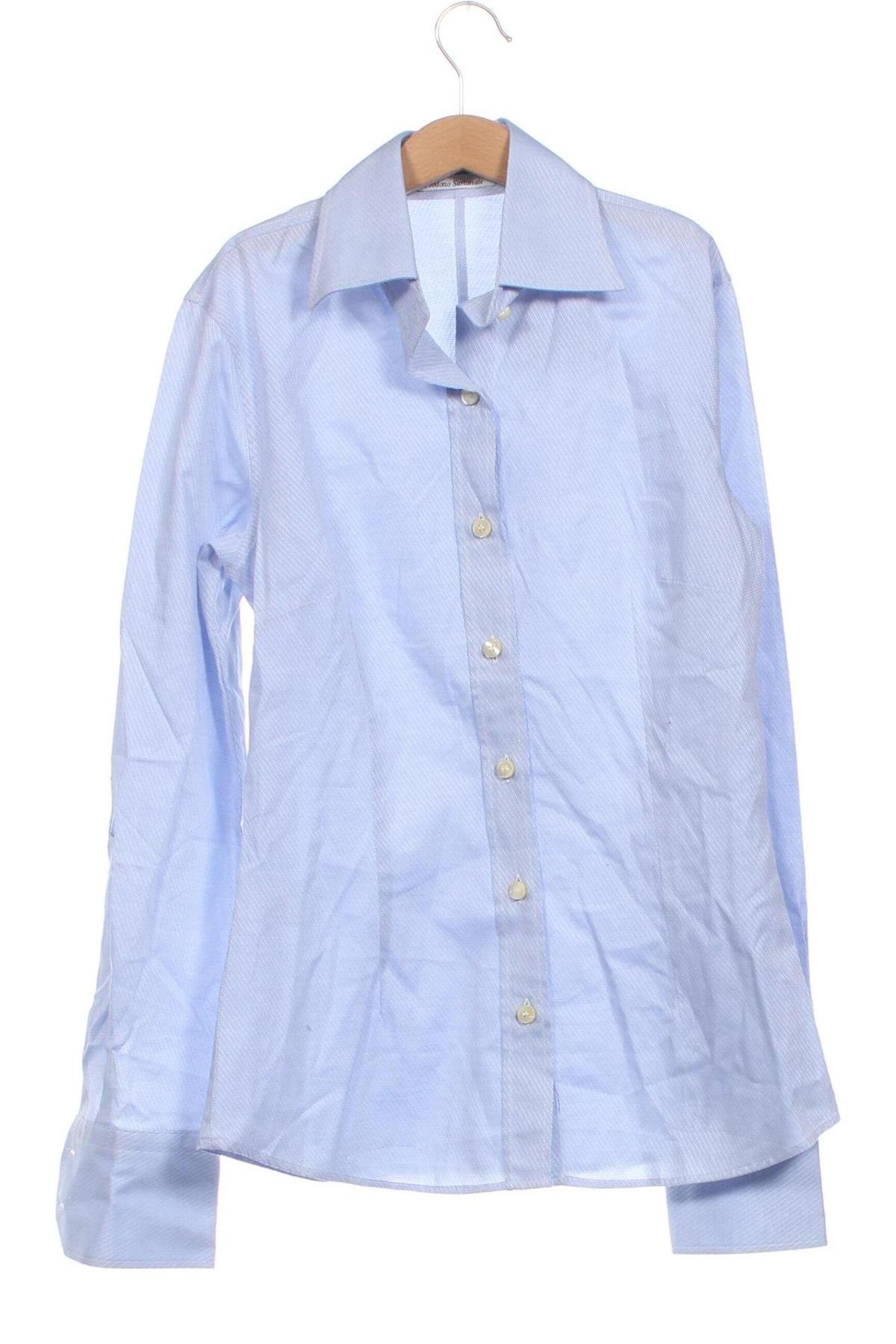 Γυναικείο πουκάμισο Cashmerissimi, Μέγεθος S, Χρώμα Μπλέ, Τιμή 73,20 €