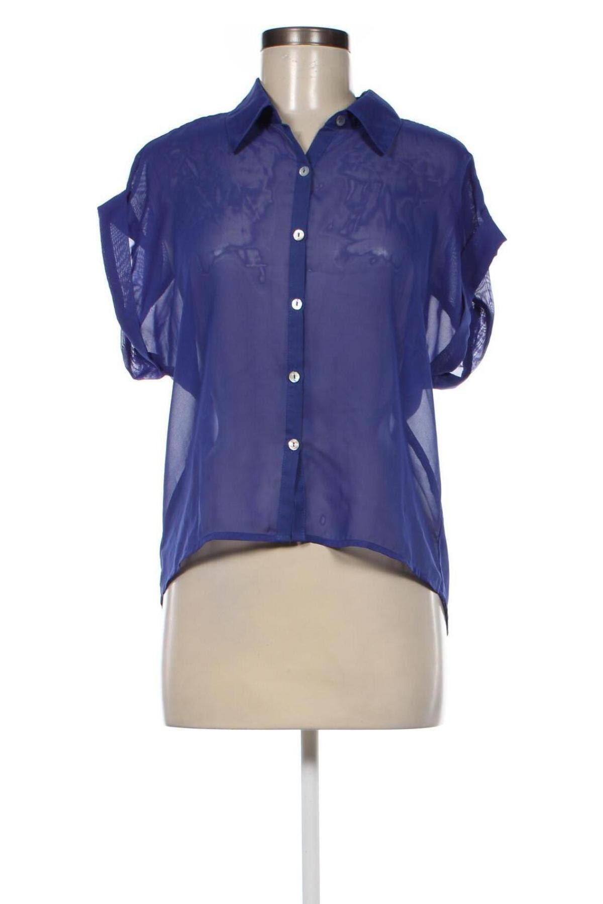 Γυναικείο πουκάμισο Eyeshadow, Μέγεθος M, Χρώμα Μπλέ, Τιμή 2,32 €