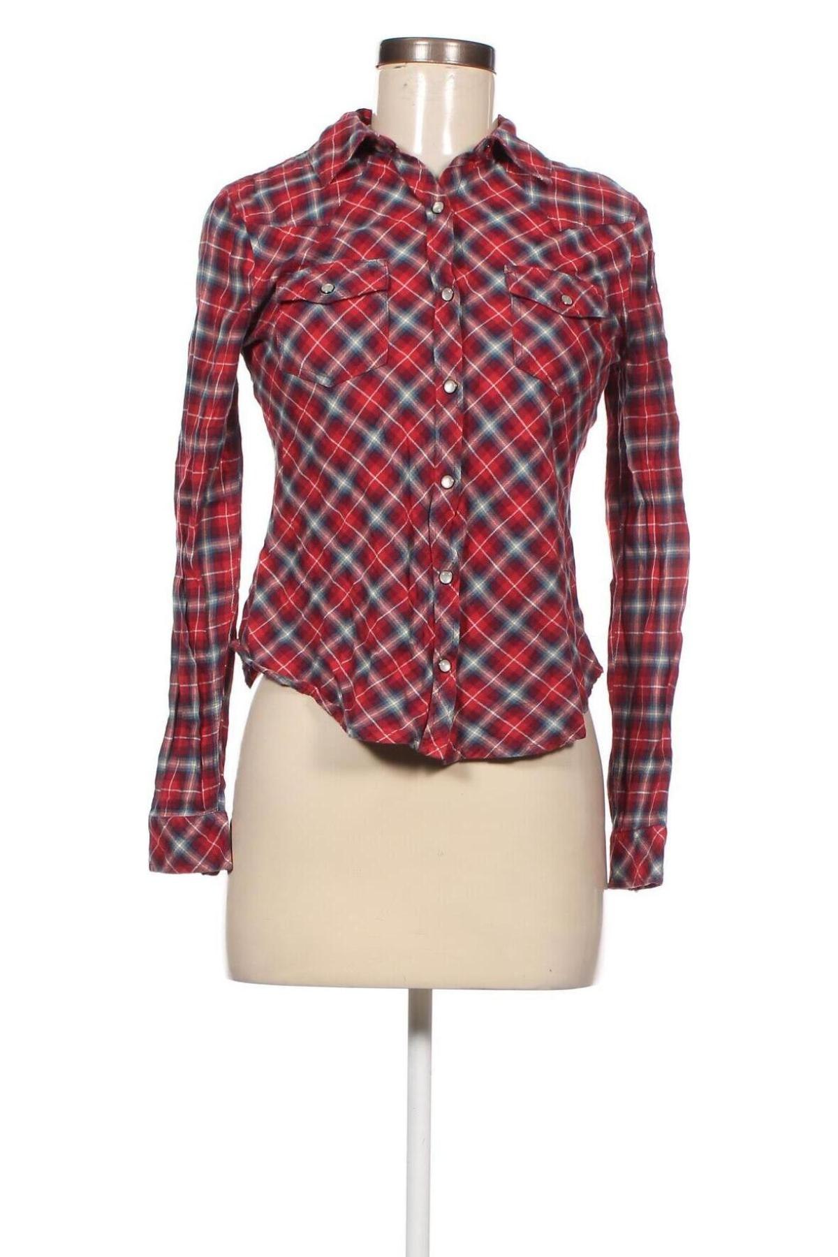 Γυναικείο πουκάμισο Forever 21, Μέγεθος M, Χρώμα Κόκκινο, Τιμή 9,28 €