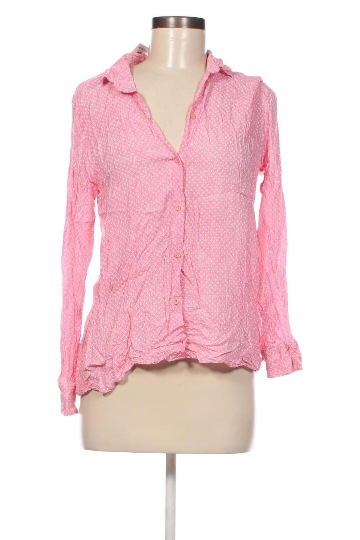 Γυναικείο πουκάμισο G.W., Μέγεθος S, Χρώμα Ρόζ , Τιμή 17,44 €