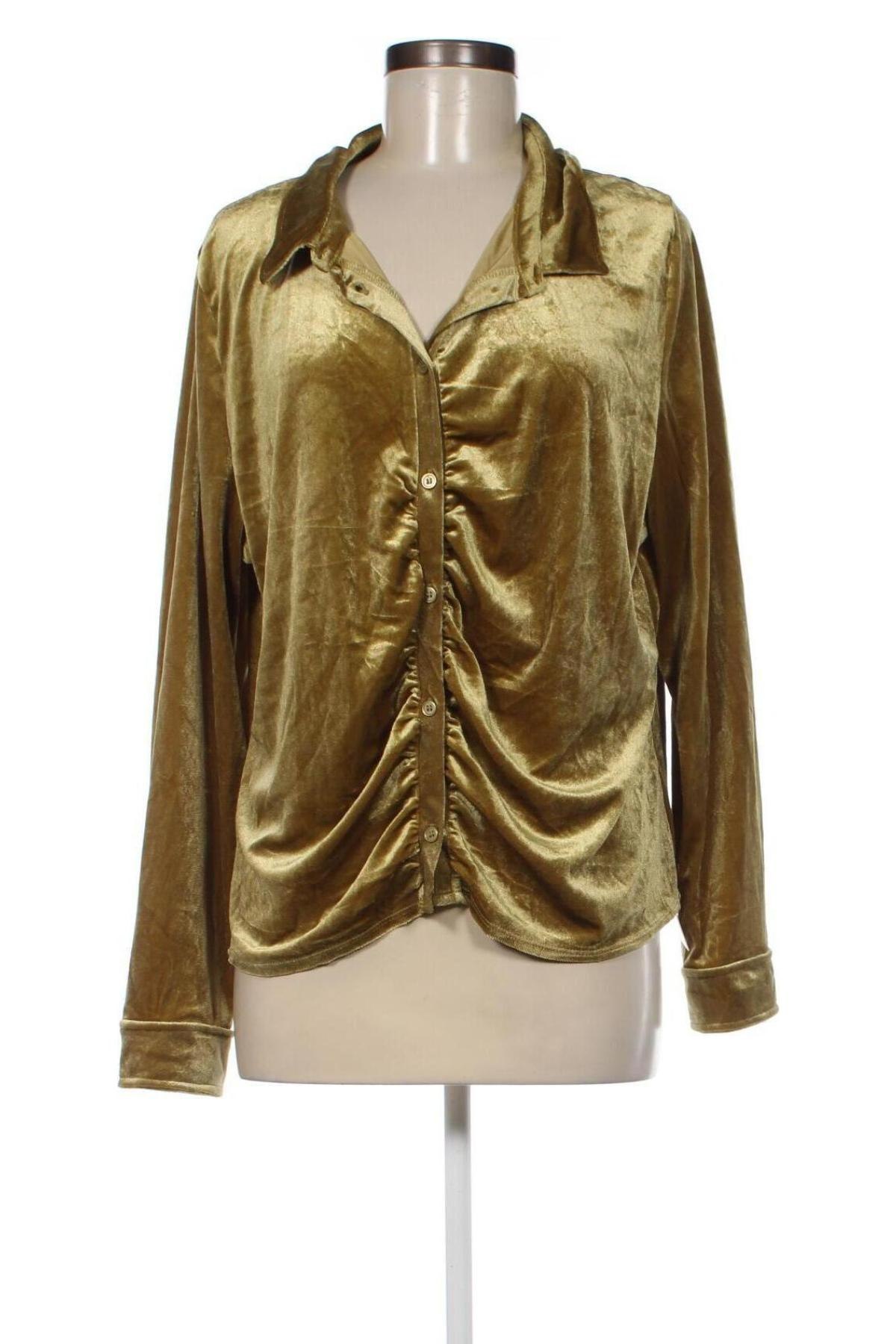 Dámska košeľa  H&M, Veľkosť M, Farba Zlatistá, Cena  3,69 €
