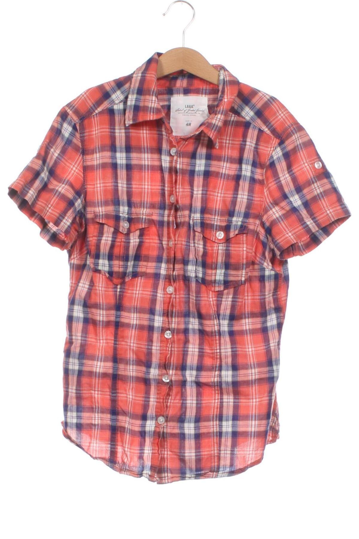 Γυναικείο πουκάμισο H&M L.O.G.G., Μέγεθος XS, Χρώμα Πολύχρωμο, Τιμή 2,30 €