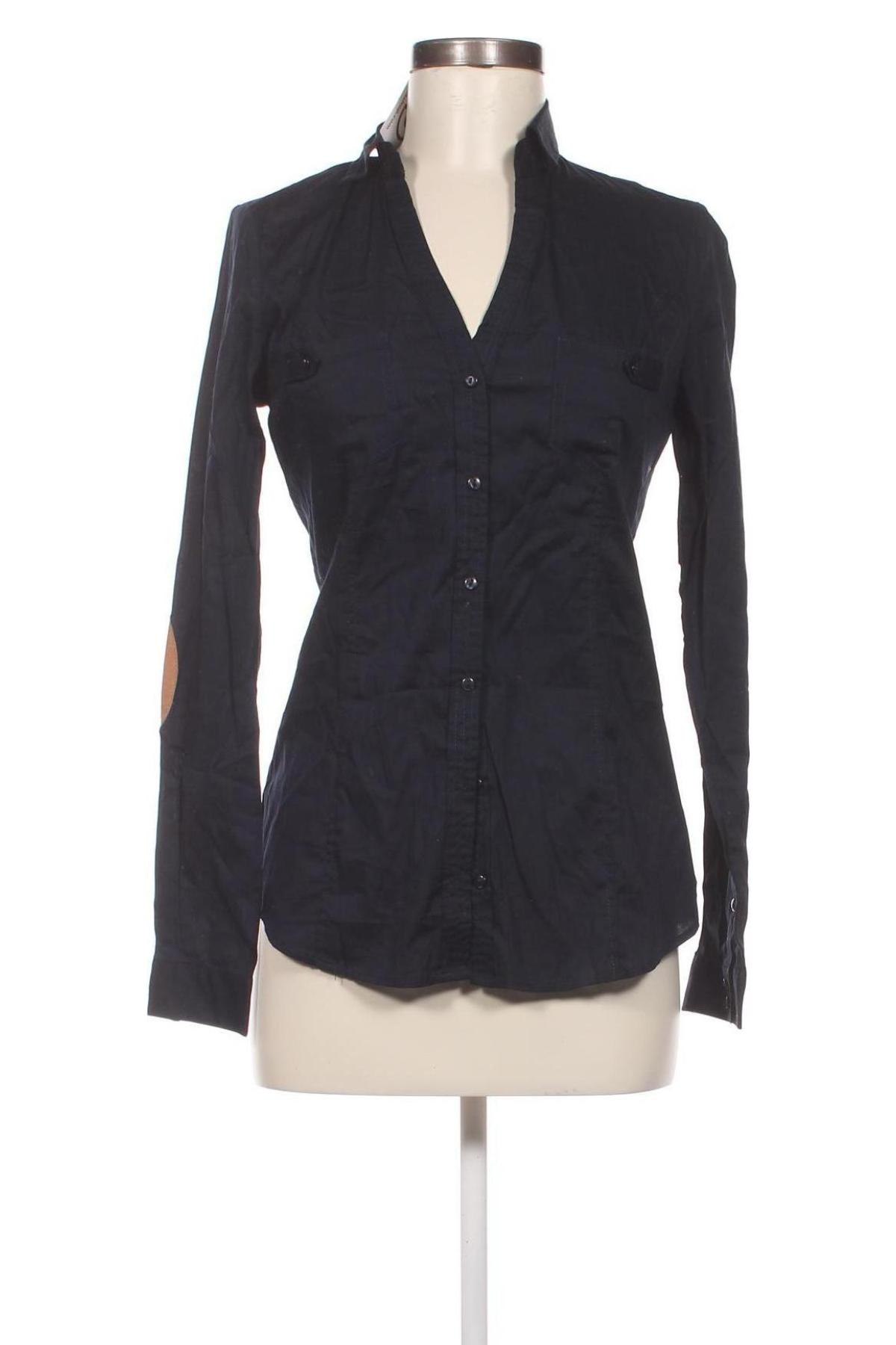 Γυναικείο πουκάμισο Jennyfer, Μέγεθος XS, Χρώμα Μπλέ, Τιμή 15,46 €