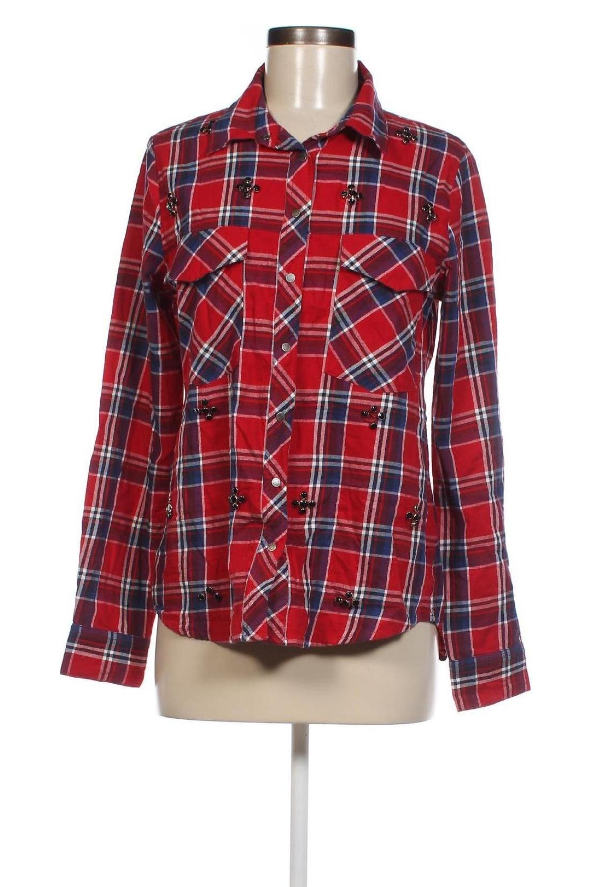 Γυναικείο πουκάμισο Malvin, Μέγεθος M, Χρώμα Πολύχρωμο, Τιμή 2,52 €