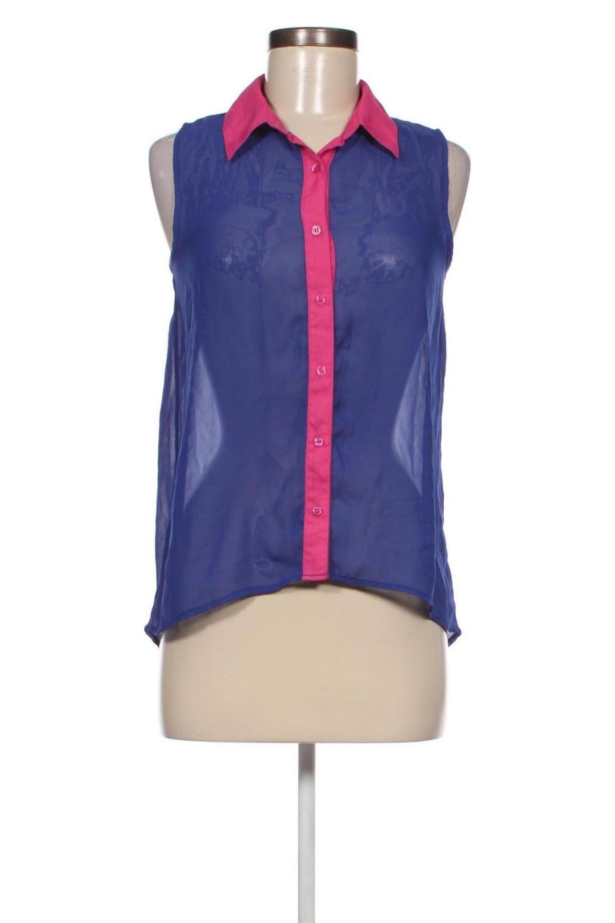 Γυναικείο πουκάμισο One Clothing, Μέγεθος M, Χρώμα Μπλέ, Τιμή 2,32 €