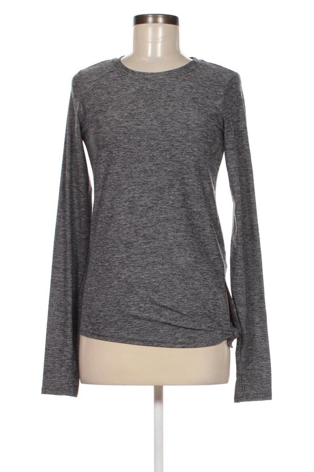 Дамска спортна блуза Nicole Miller, Размер XS, Цвят Сив, Цена 3,40 лв.