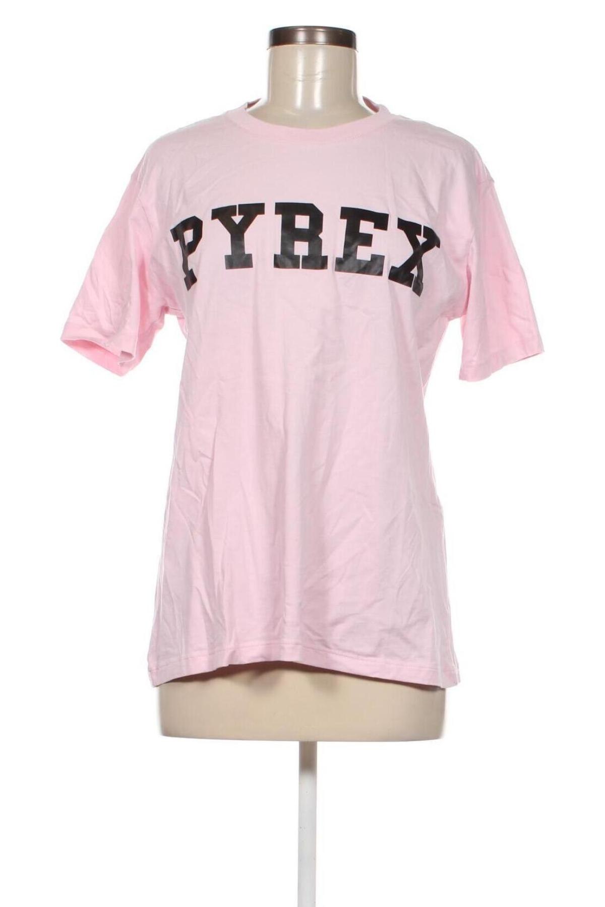 Damski T-shirt Pyrex, Rozmiar L, Kolor Różowy, Cena 26,99 zł