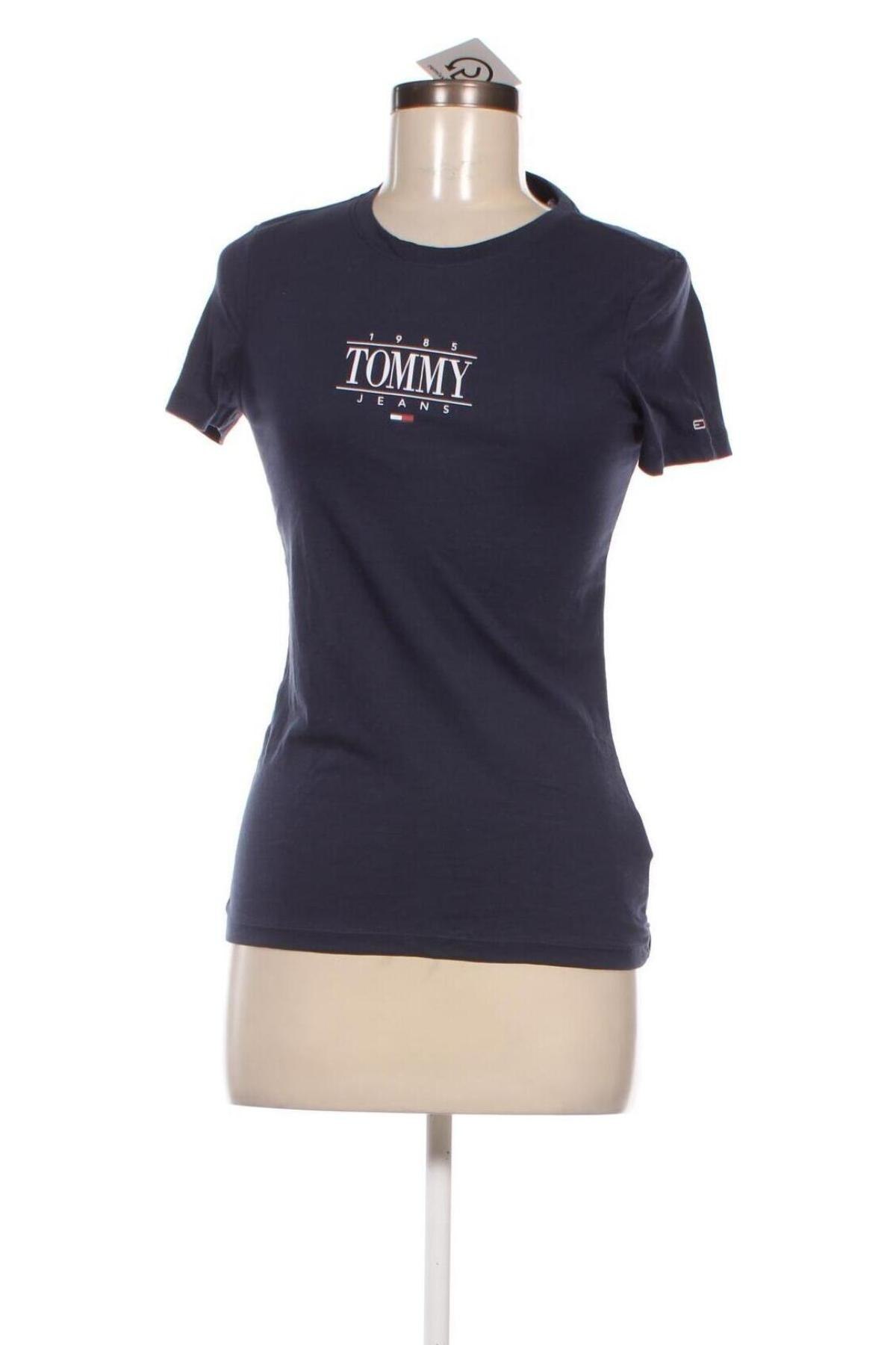 Tricou de femei Tommy Jeans, Mărime S, Culoare Albastru, Preț 223,68 Lei