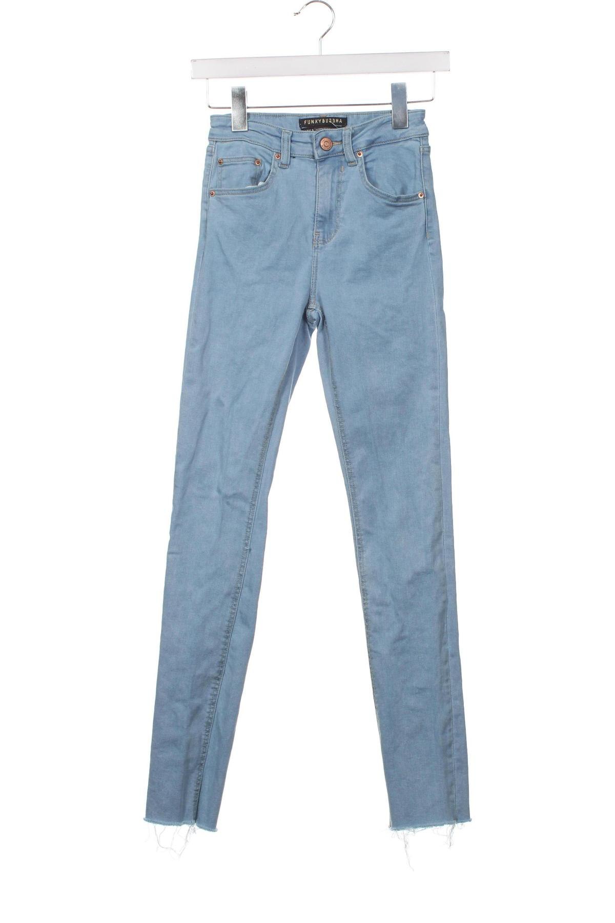 Damen Jeans Funky Buddha, Größe XS, Farbe Blau, Preis 10,76 €