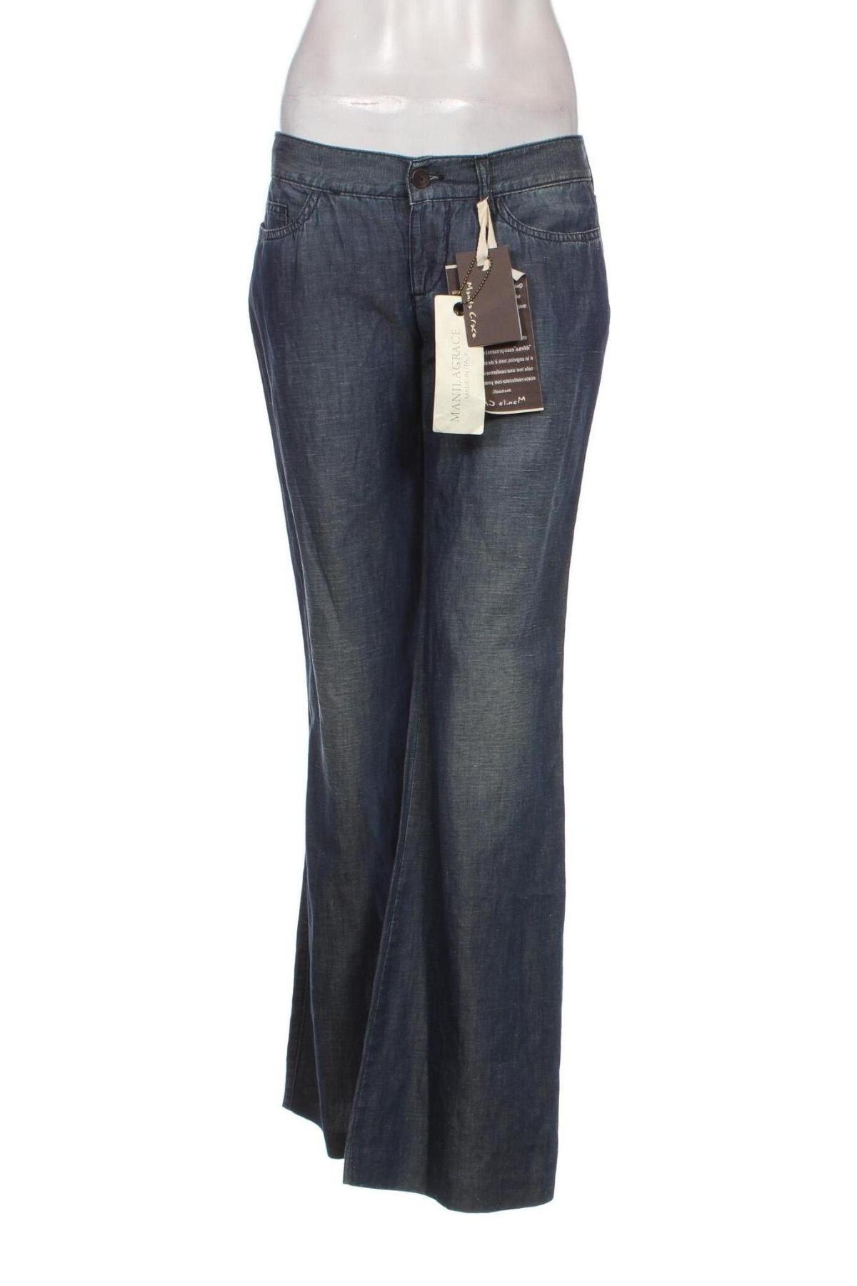 Dámske džínsy  Manila Grace, Veľkosť M, Farba Modrá, Cena  98,45 €