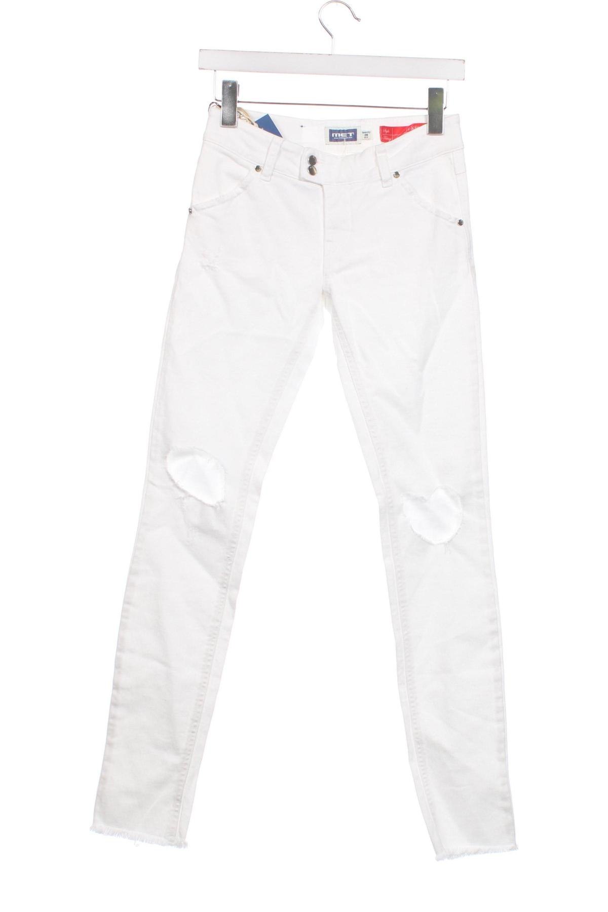 Damen Jeans Met, Größe S, Farbe Weiß, Preis € 11,62