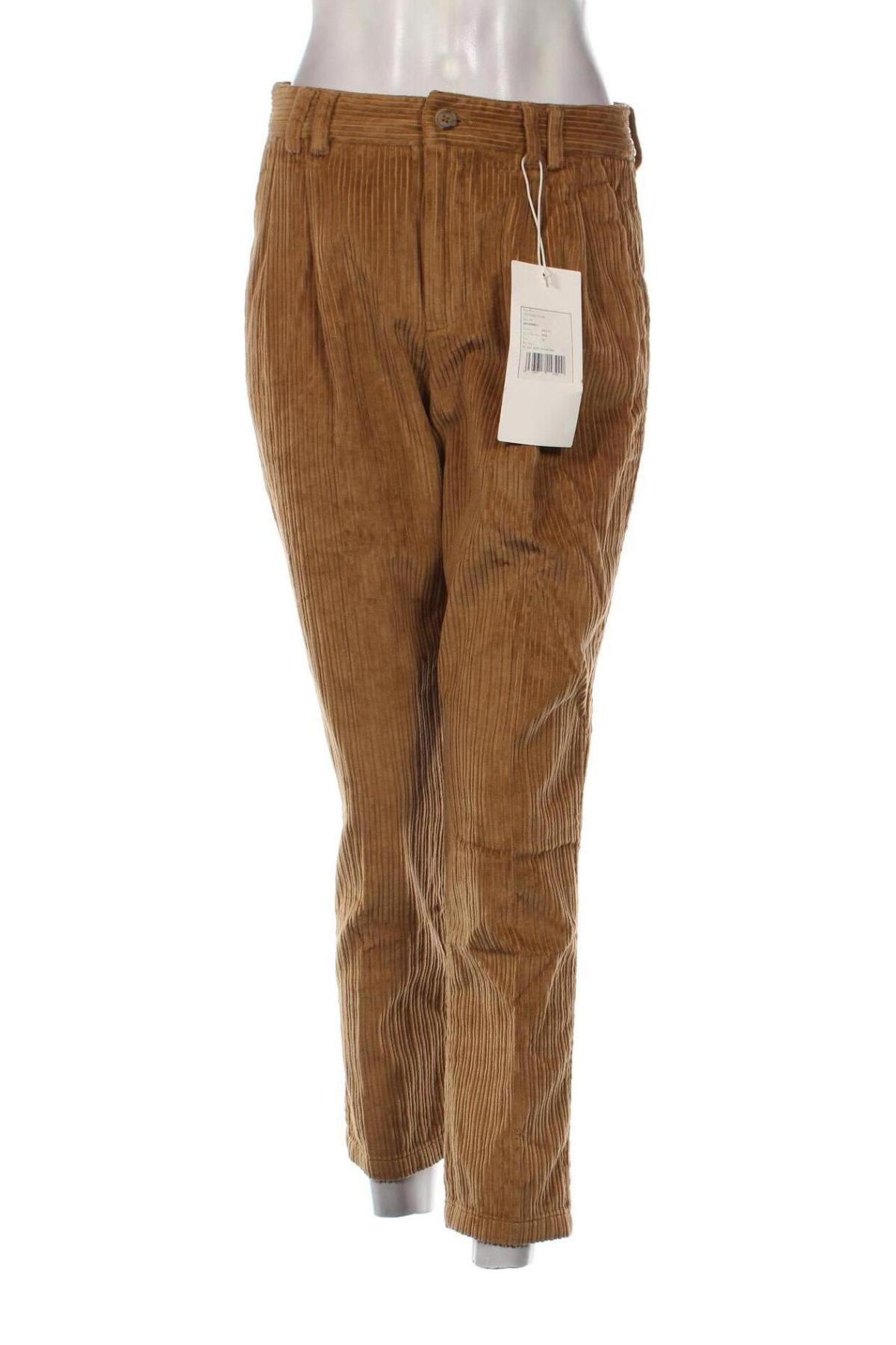 Γυναικείο κοτλέ παντελόνι S.Oliver, Μέγεθος S, Χρώμα Καφέ, Τιμή 6,73 €
