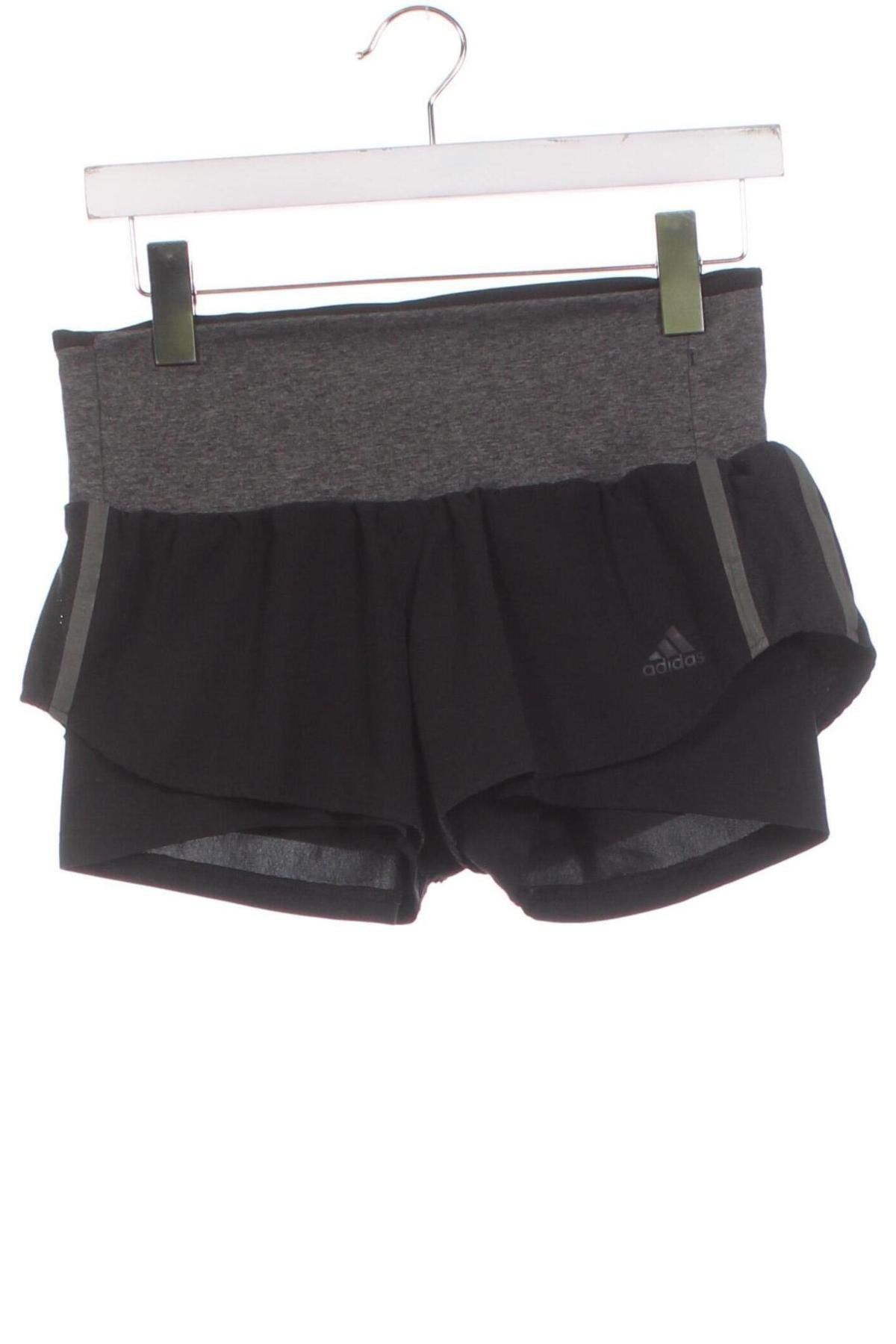 Pantaloni scurți de femei Adidas, Mărime XS, Culoare Gri, Preț 61,22 Lei