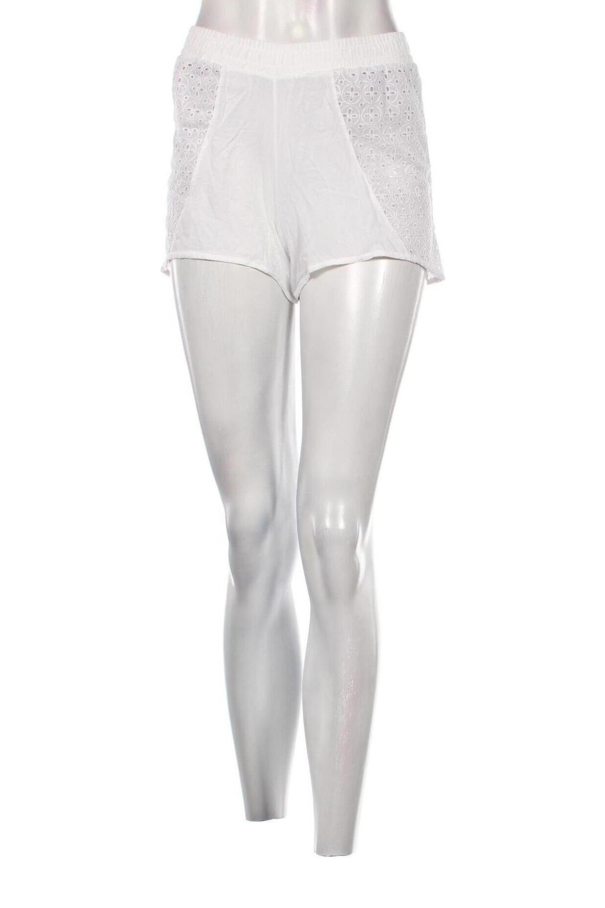 Damen Shorts F**k, Größe S, Farbe Weiß, Preis € 9,28