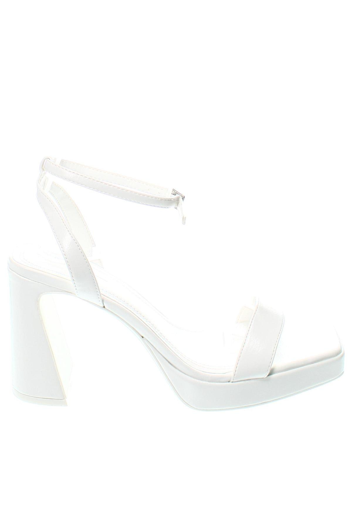 Γυναικεία παπούτσια Bershka, Μέγεθος 40, Χρώμα Λευκό, Τιμή 40,72 €