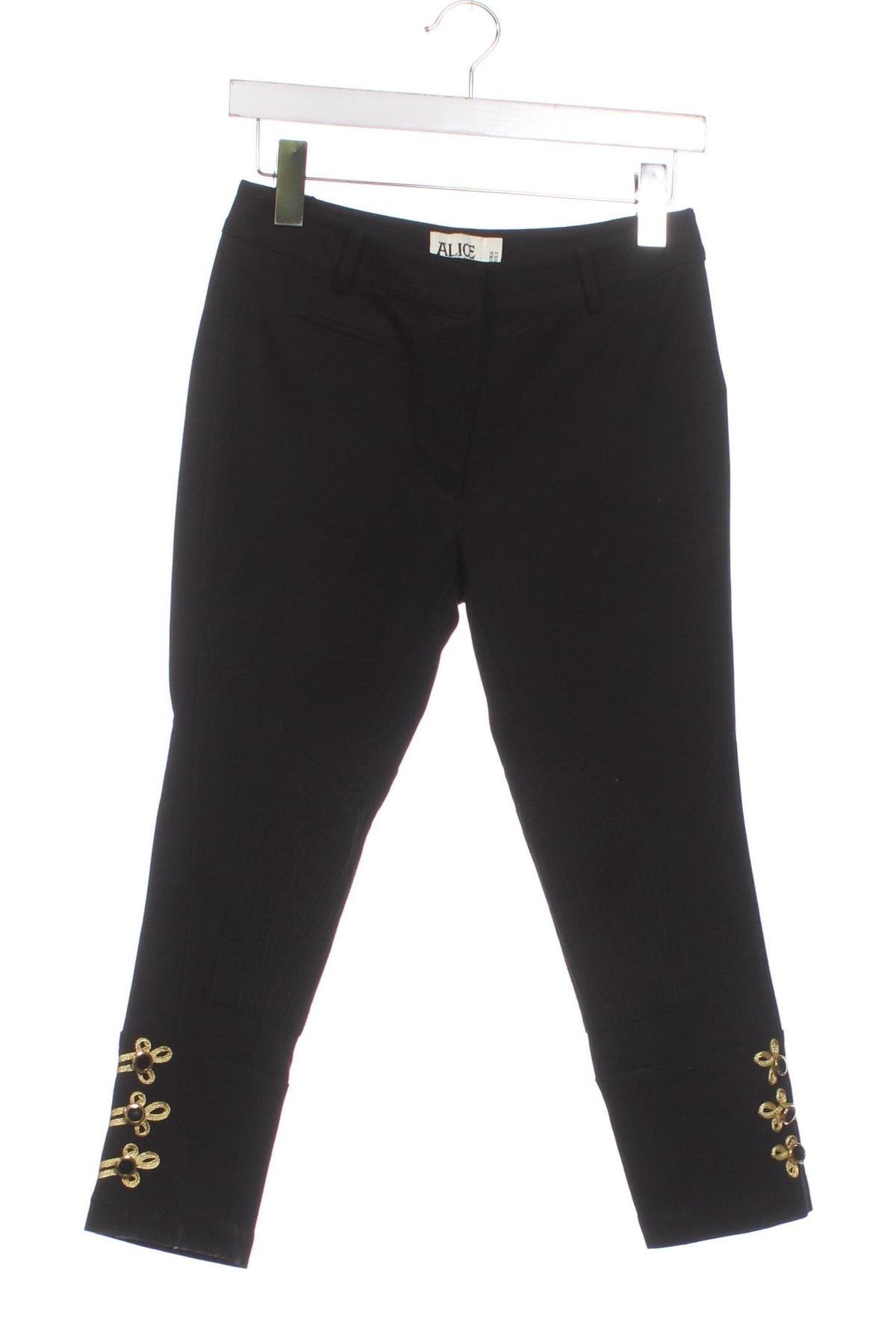 Дамски панталон Alice Temperley, Размер XS, Цвят Черен, Цена 10,20 лв.