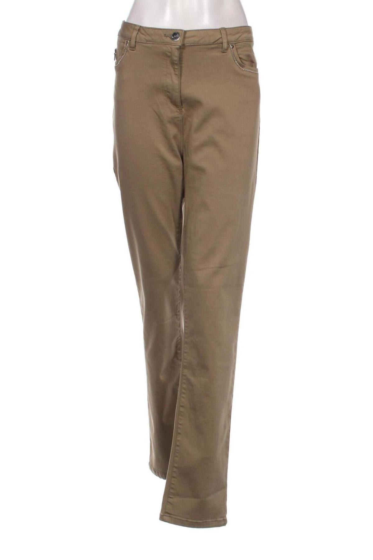 Γυναικείο παντελόνι Breal, Μέγεθος XL, Χρώμα Πράσινο, Τιμή 7,18 €