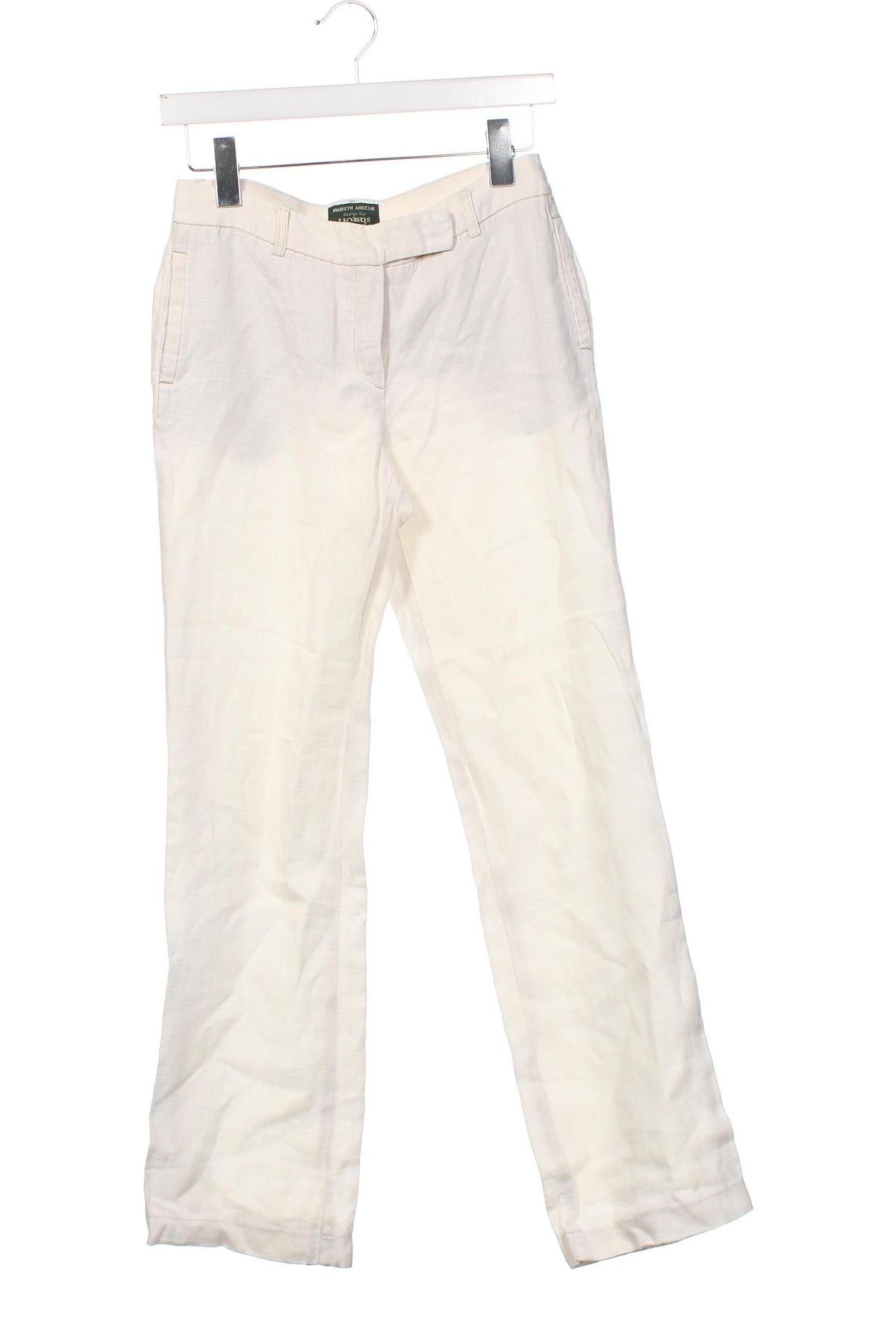Γυναικείο παντελόνι Hobbs, Μέγεθος M, Χρώμα Εκρού, Τιμή 7,15 €