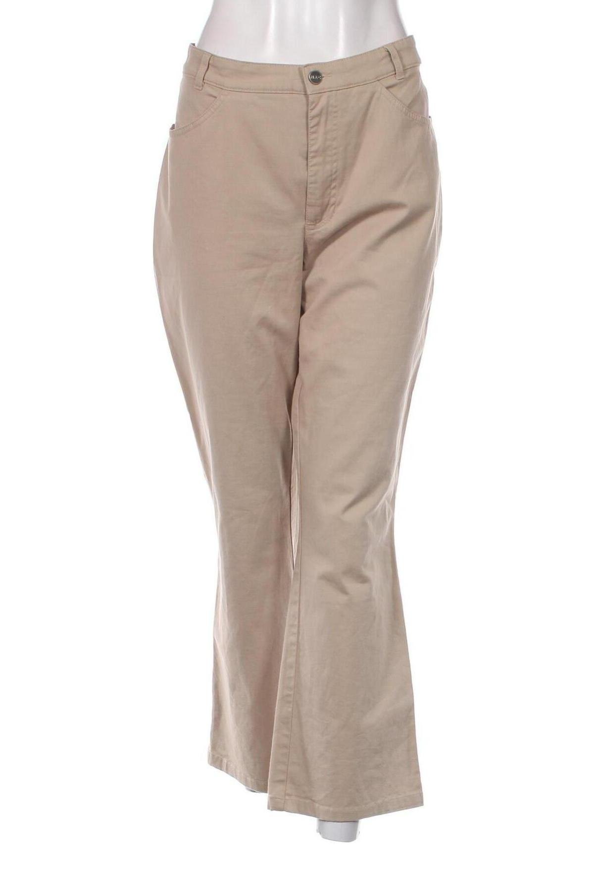 Dámske nohavice Mac, Veľkosť XL, Farba Béžová, Cena  27,78 €