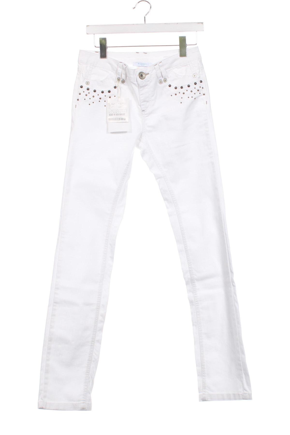 Pantaloni de femei Marella Sport, Mărime XS, Culoare Alb, Preț 884,87 Lei