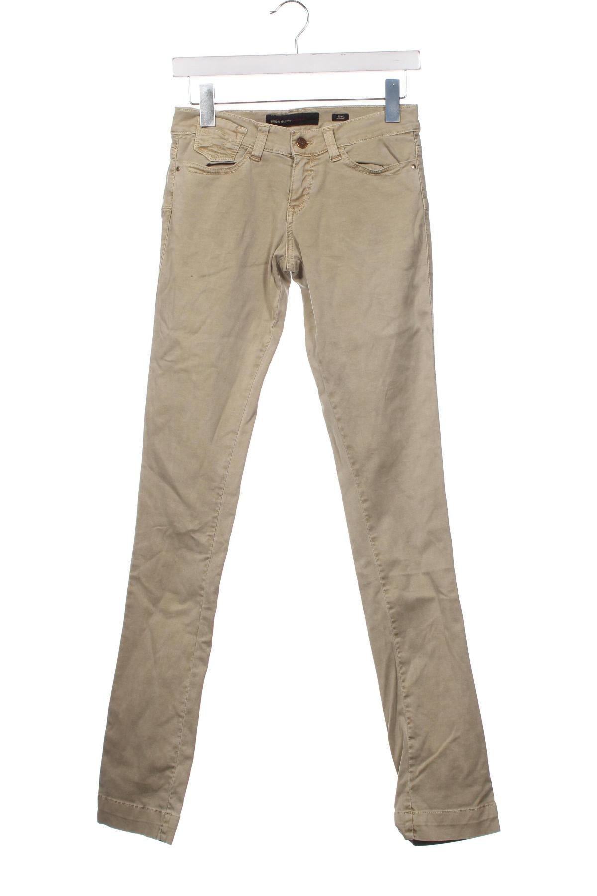 Pantaloni de femei Miss Sixty, Mărime XS, Culoare Bej, Preț 22,50 Lei