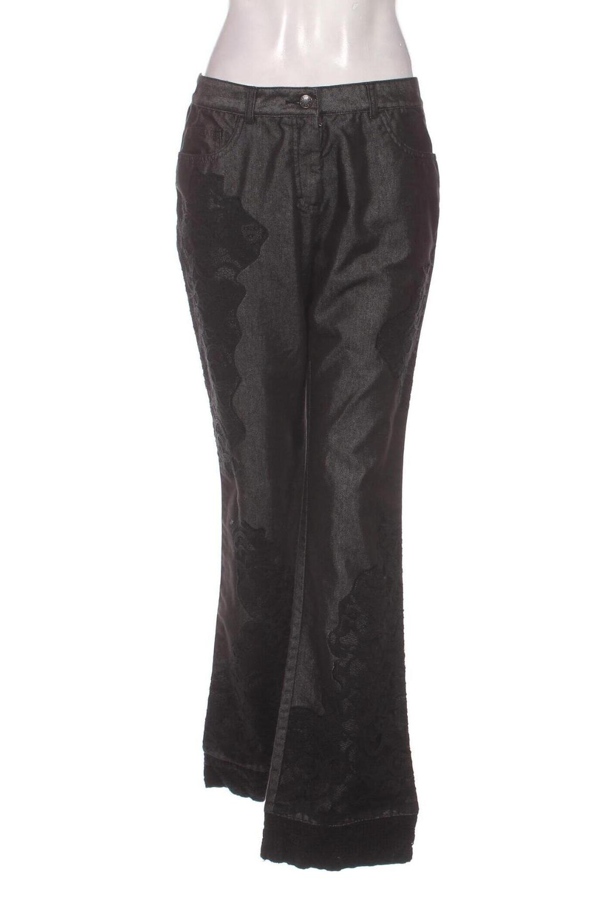 Дамски панталон Nice Connection, Размер M, Цвят Сив, Цена 40,80 лв.
