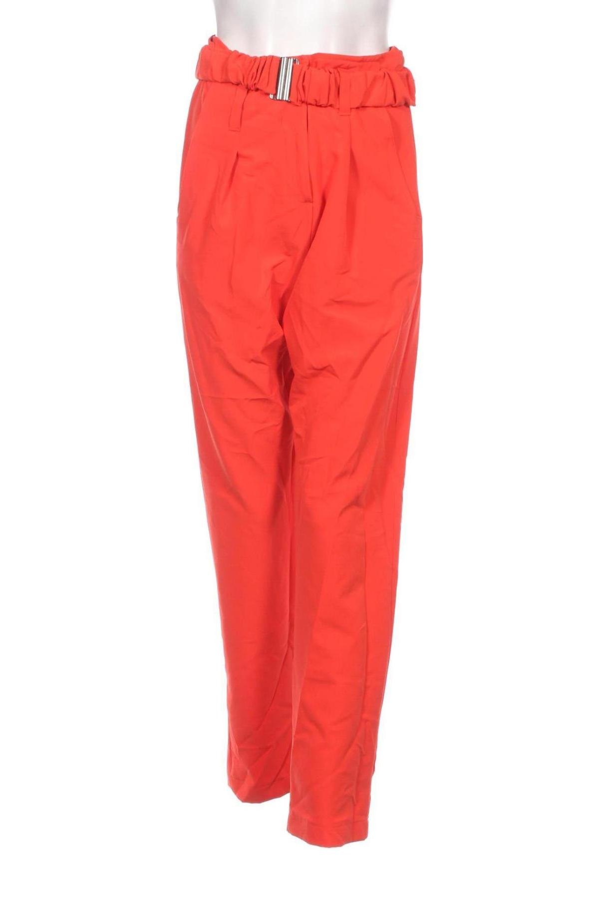 Pantaloni de femei Nikole, Mărime S, Culoare Roșu, Preț 44,77 Lei