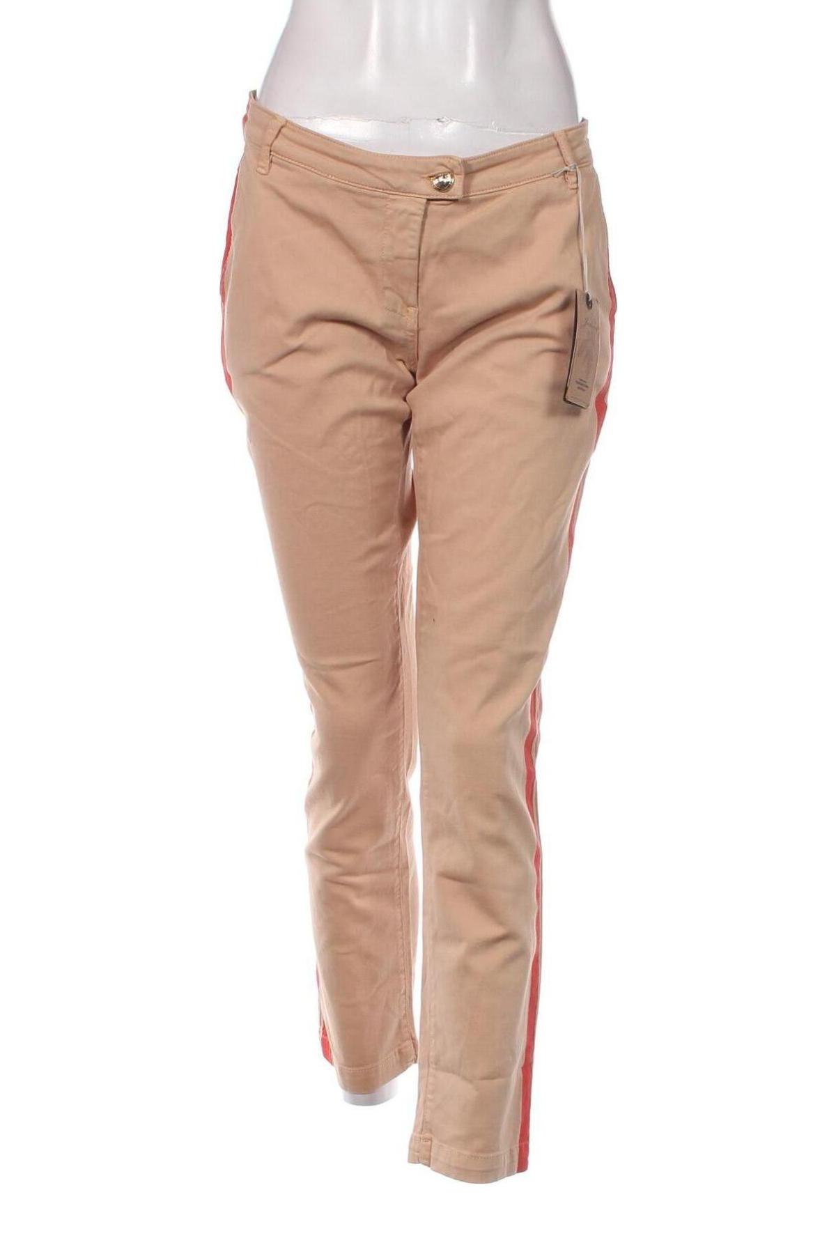 Γυναικείο παντελόνι Patrizia Pepe, Μέγεθος XL, Χρώμα  Μπέζ, Τιμή 59,62 €