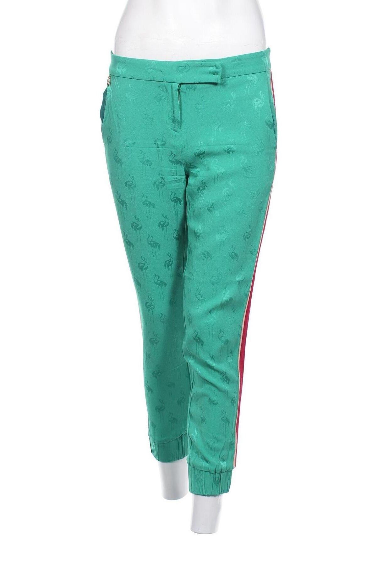 Pantaloni de femei Patrizia Pepe, Mărime XL, Culoare Verde, Preț 368,42 Lei