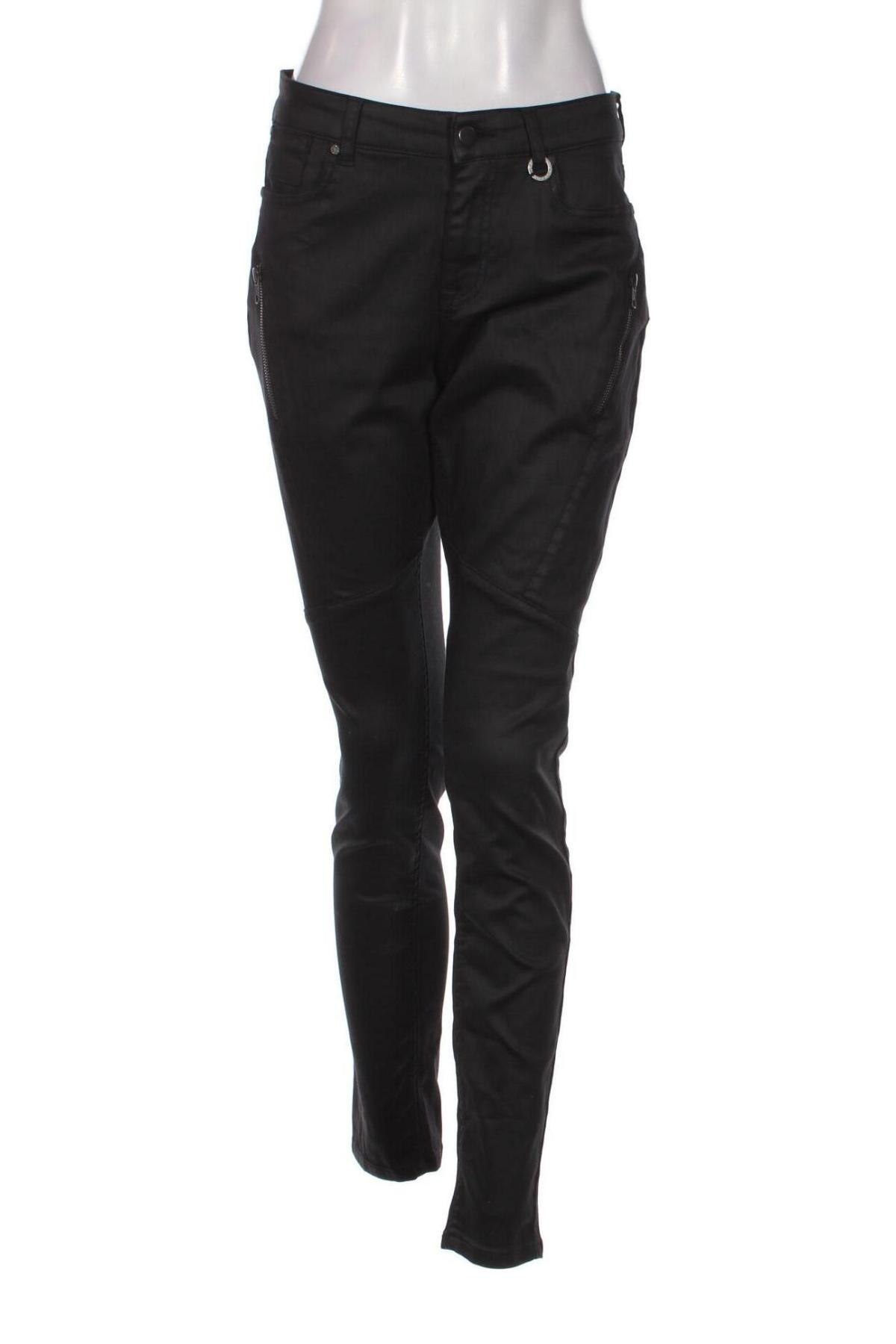 Дамски панталон Pulz Jeans, Размер M, Цвят Черен, Цена 30,45 лв.