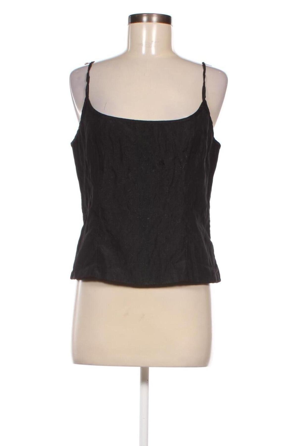 Γυναικείο αμάνικο μπλουζάκι Anna Riska, Μέγεθος XL, Χρώμα Μαύρο, Τιμή 3,83 €
