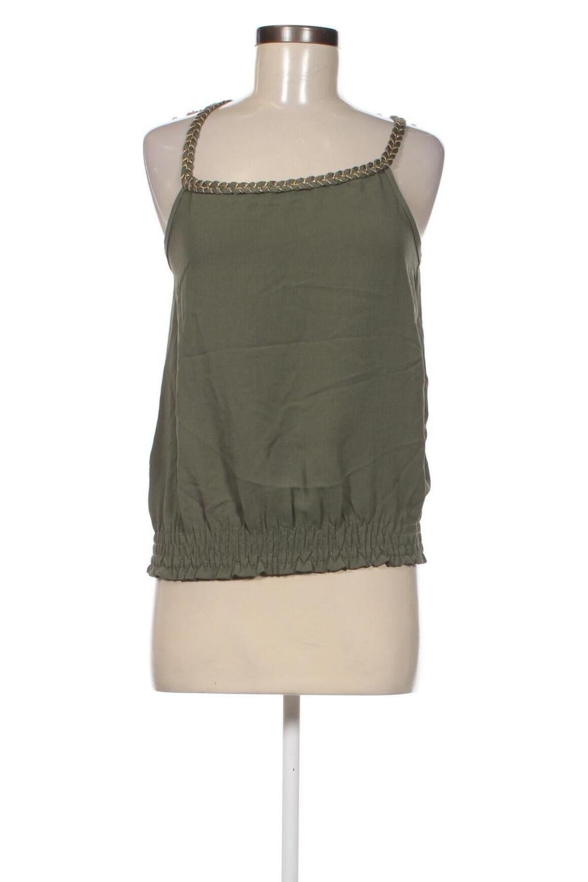 Γυναικείο αμάνικο μπλουζάκι Cache Cache, Μέγεθος M, Χρώμα Πράσινο, Τιμή 5,73 €