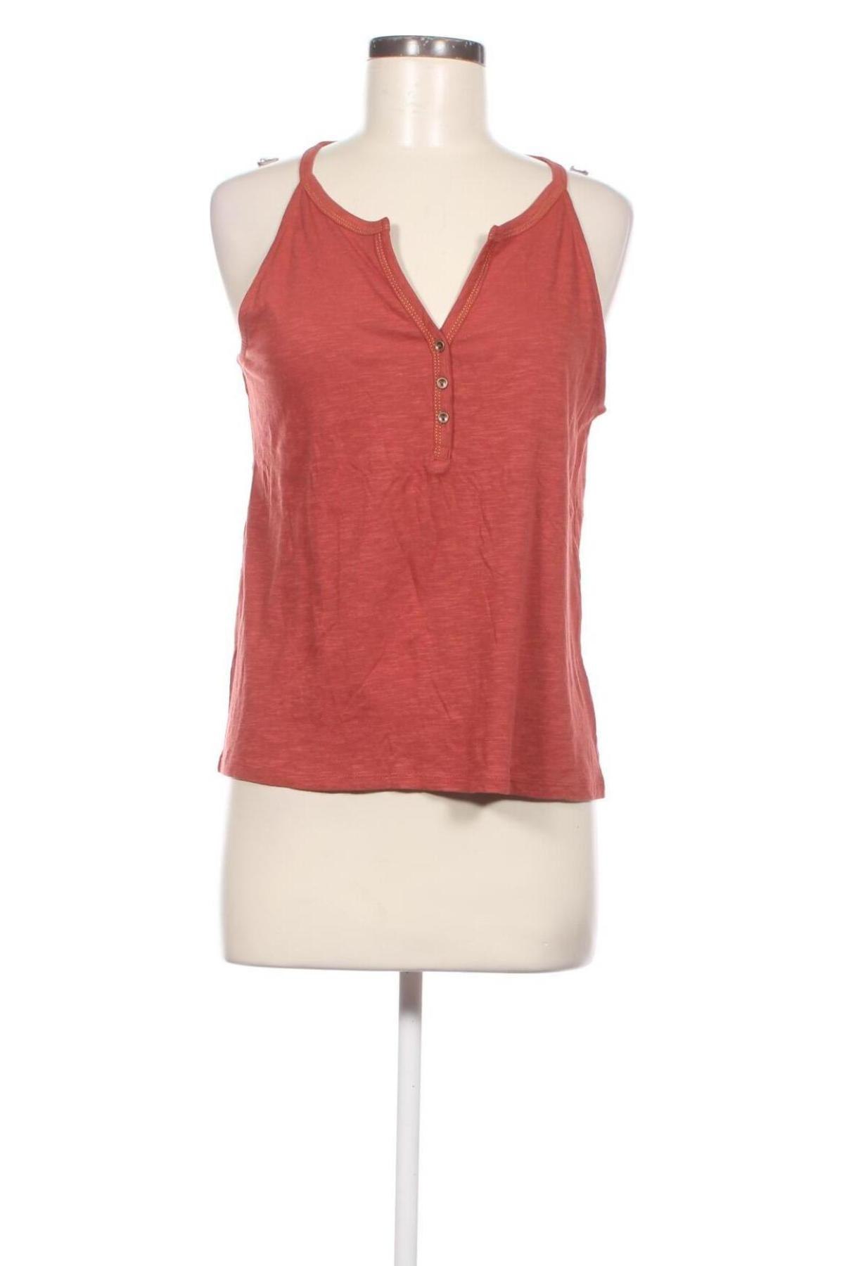 Γυναικείο αμάνικο μπλουζάκι Cache Cache, Μέγεθος XL, Χρώμα Κόκκινο, Τιμή 5,09 €