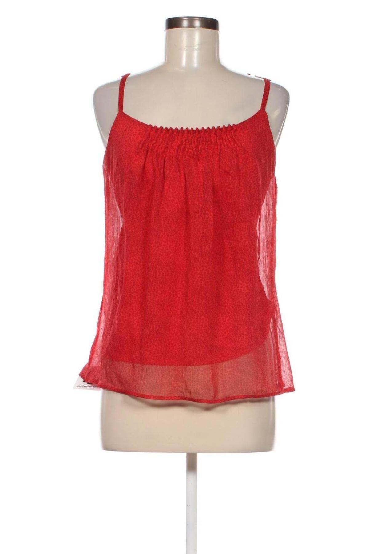 Γυναικείο αμάνικο μπλουζάκι New York & Company, Μέγεθος M, Χρώμα Κόκκινο, Τιμή 6,19 €