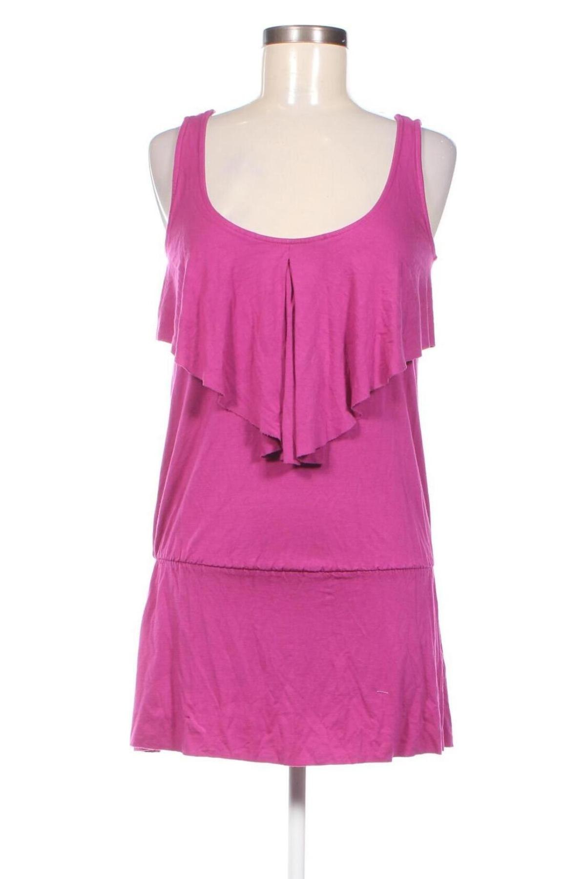 Γυναικείο αμάνικο μπλουζάκι Three dots, Μέγεθος S, Χρώμα Ρόζ , Τιμή 12,37 €