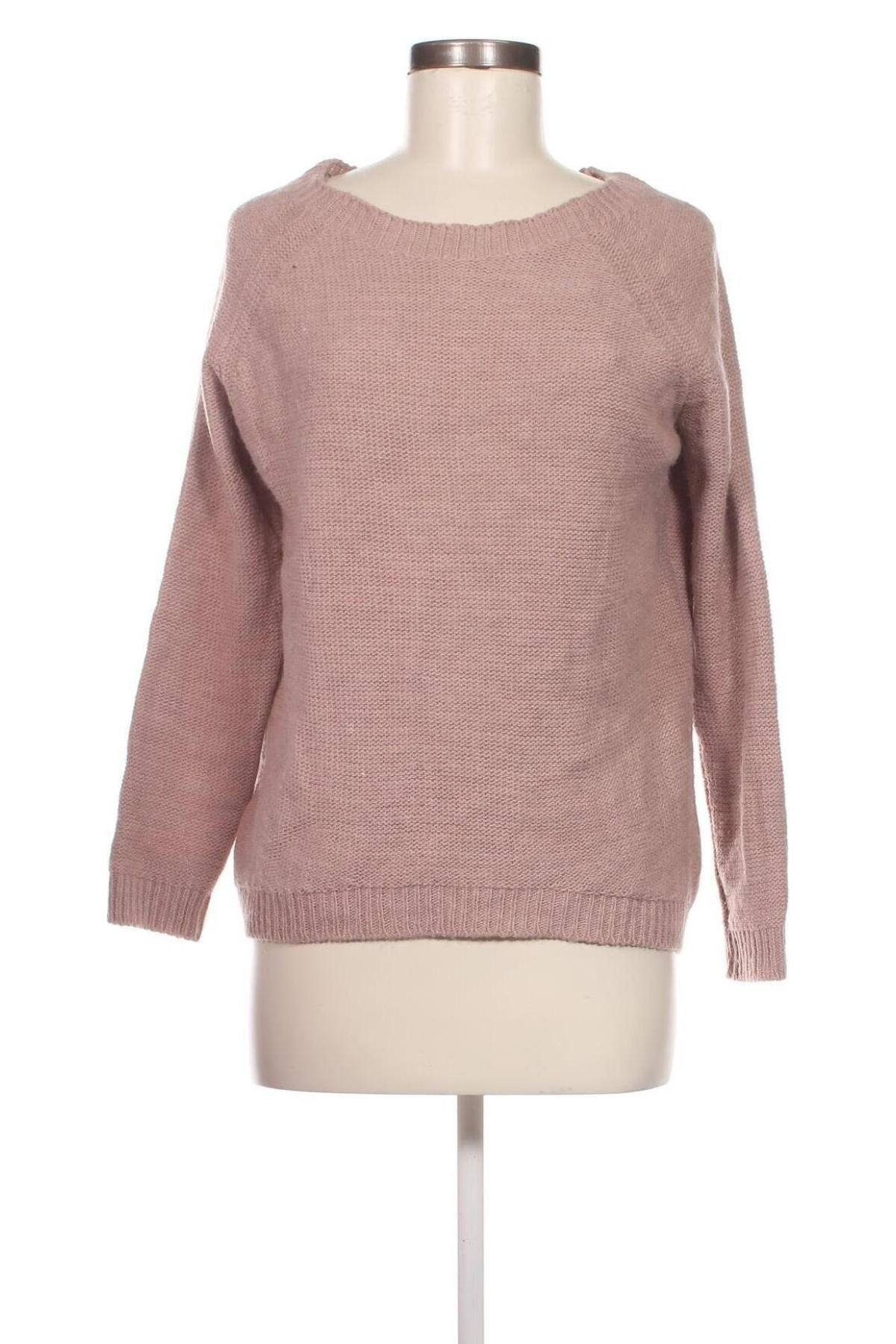 Damenpullover, Größe L, Farbe Aschrosa, Preis € 7,06