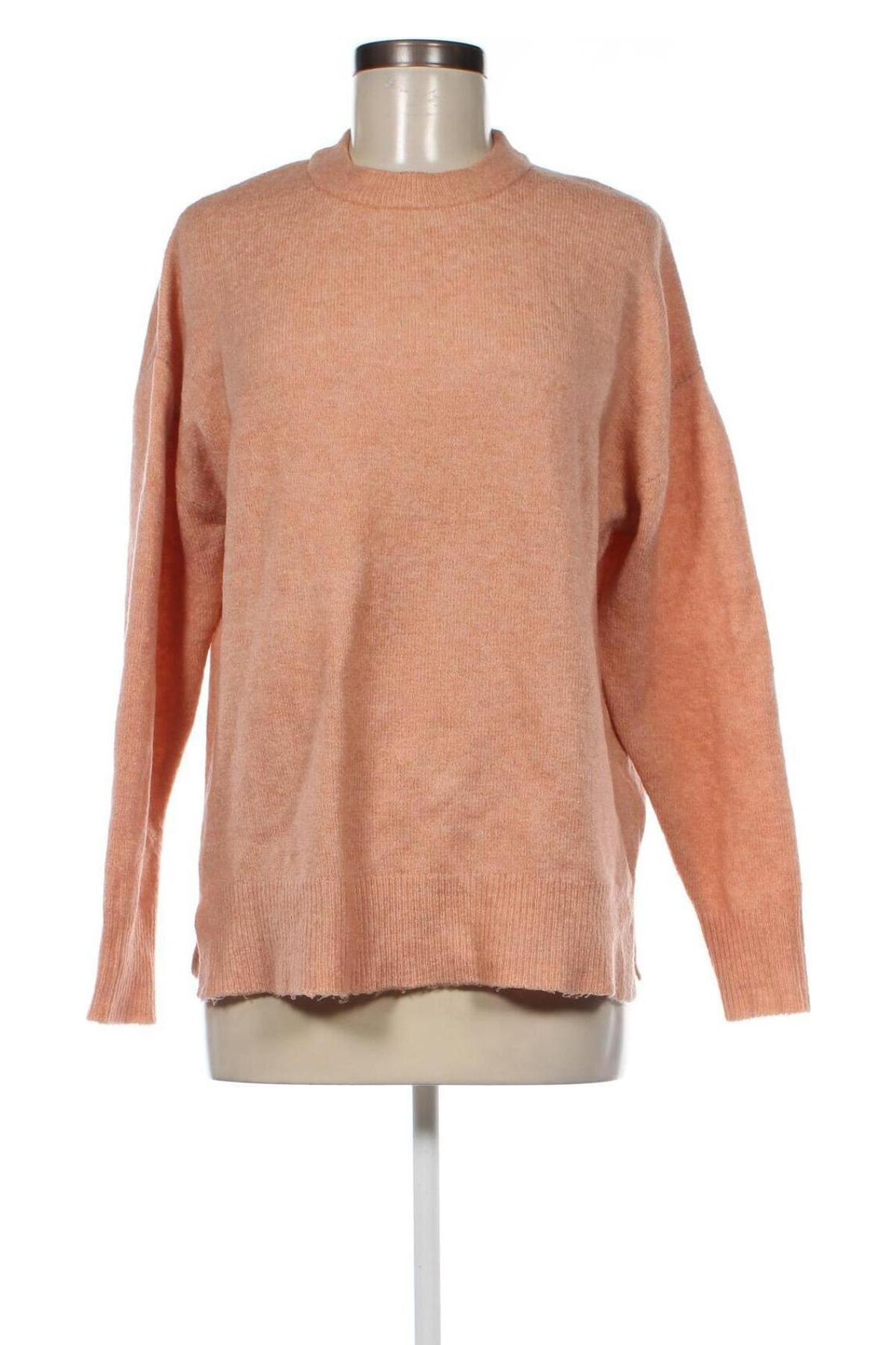 Дамски пуловер Amisu, Размер M, Цвят Оранжев, Цена 7,83 лв.