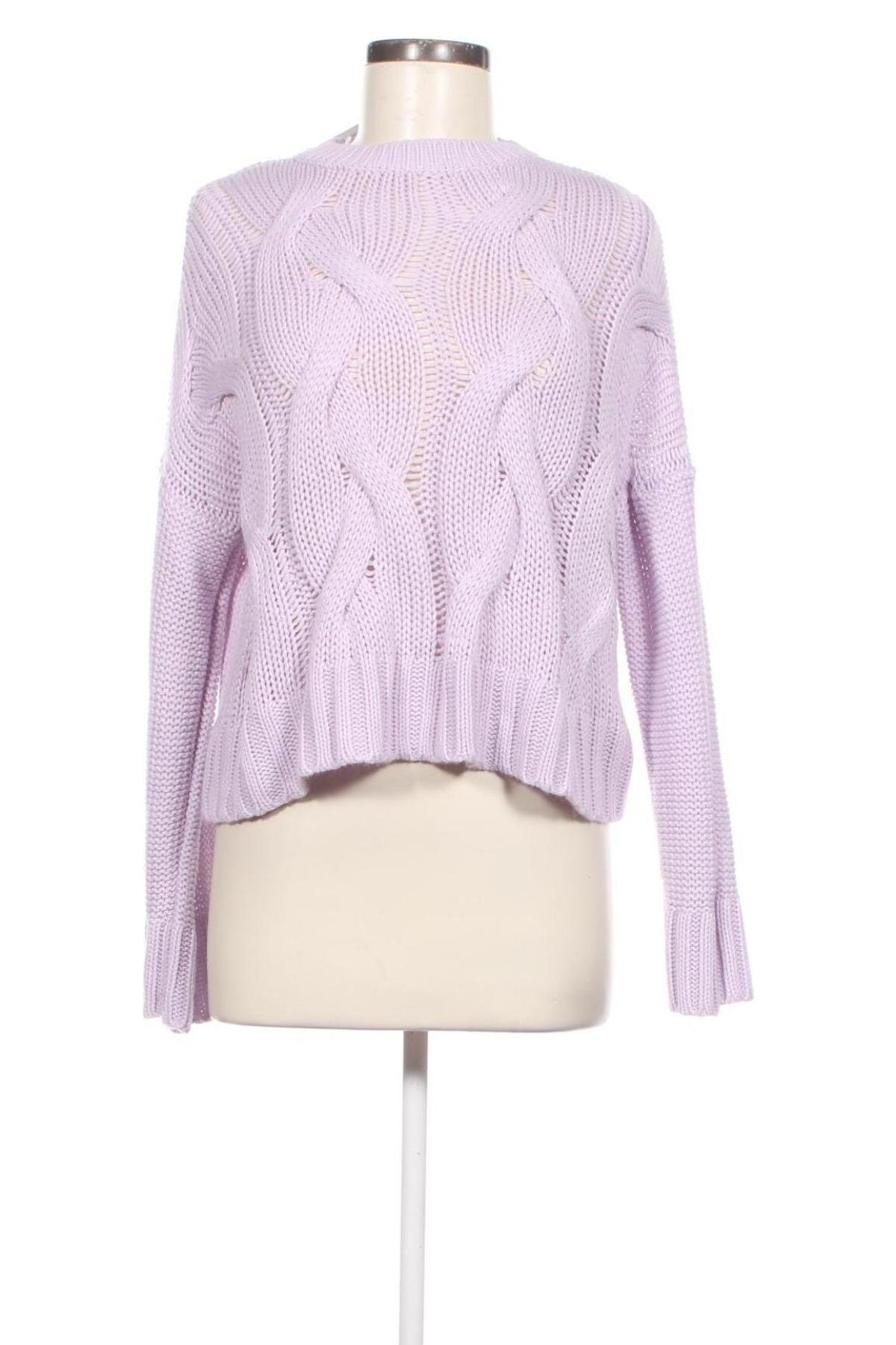 Γυναικείο πουλόβερ Bershka, Μέγεθος S, Χρώμα Βιολετί, Τιμή 4,60 €